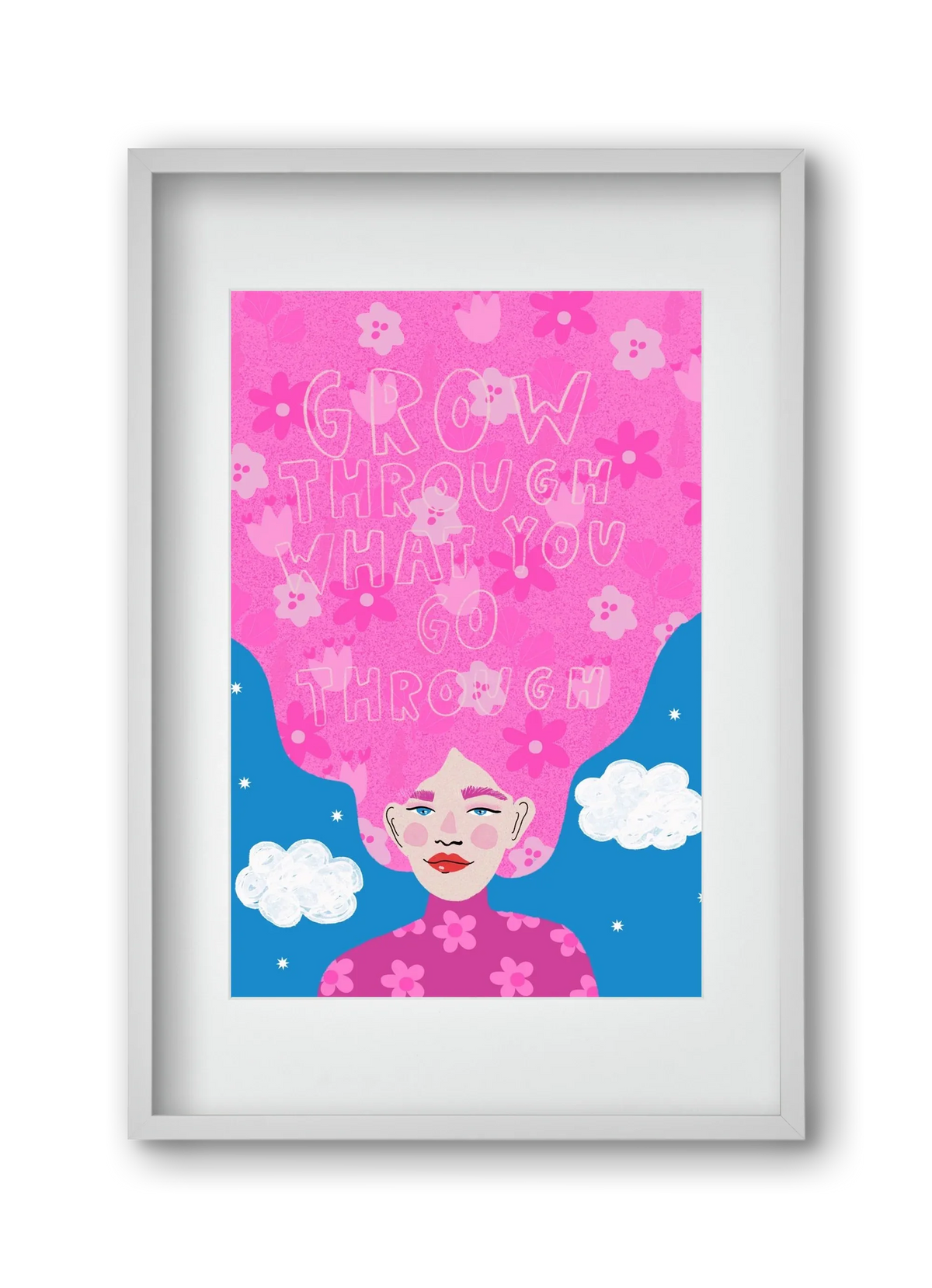 Grow Through What You Go Through - artbridge