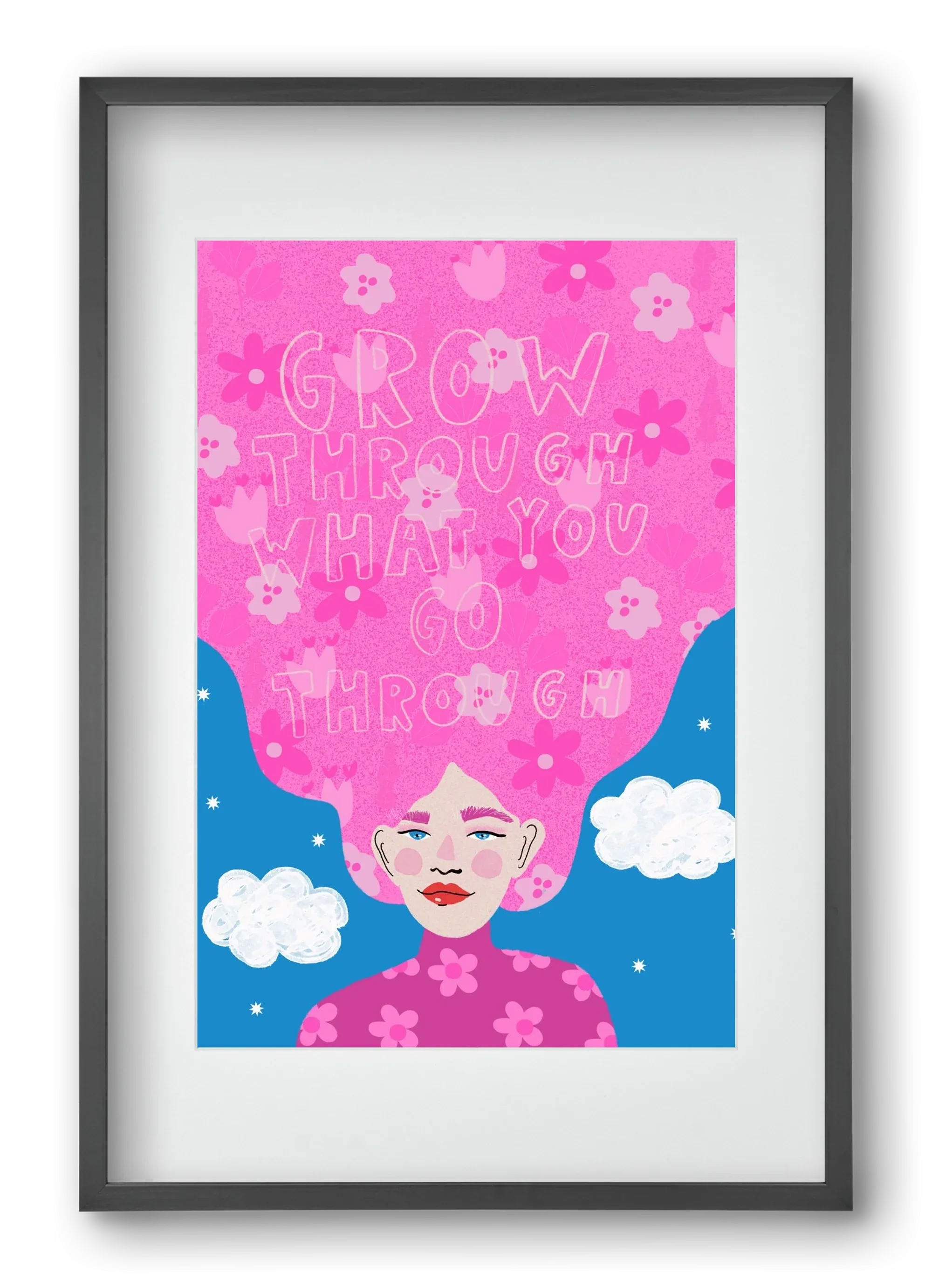 Grow Through What You Go Through - artbridge