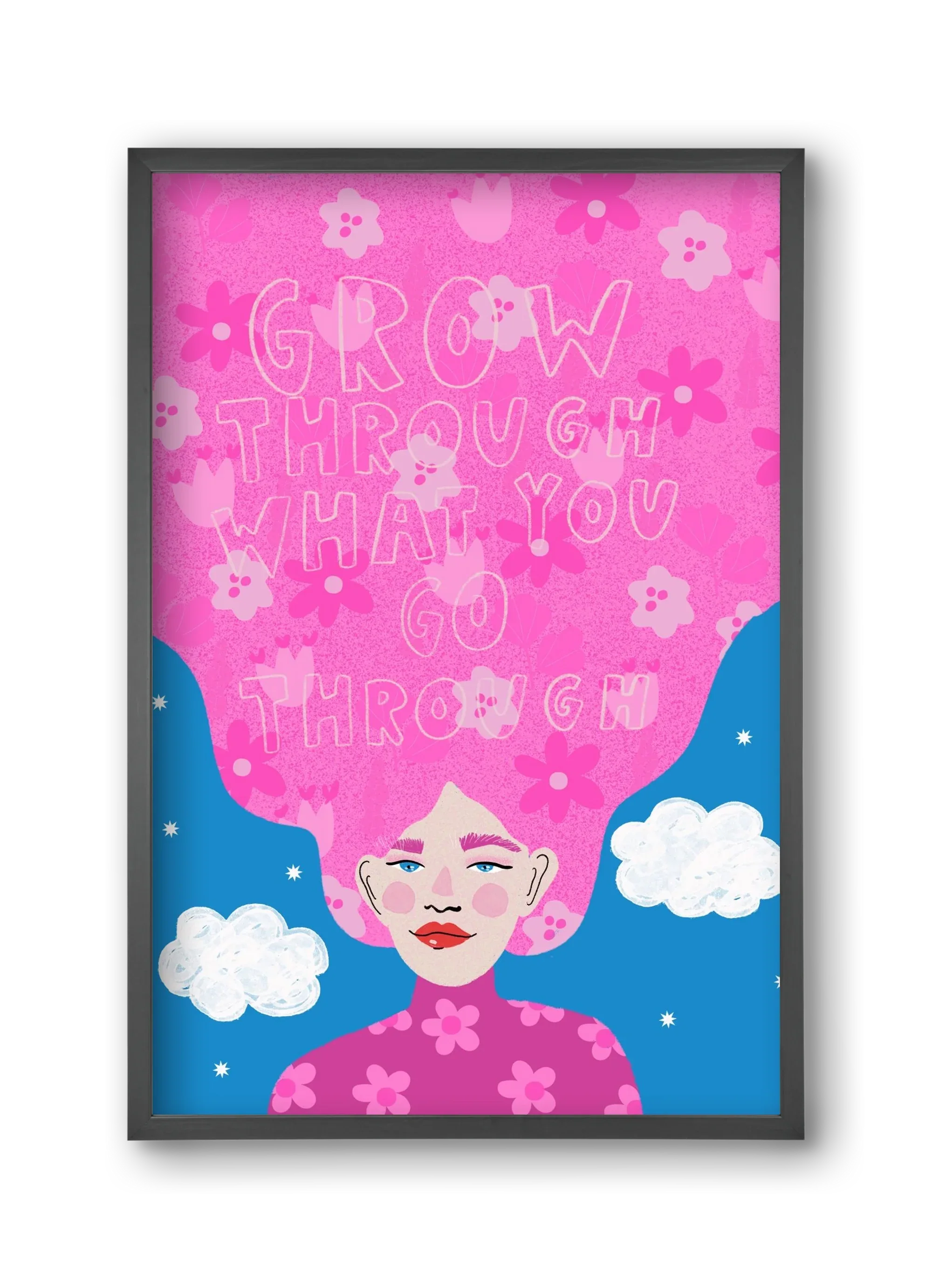 Grow Through What You Go Through - artbridge