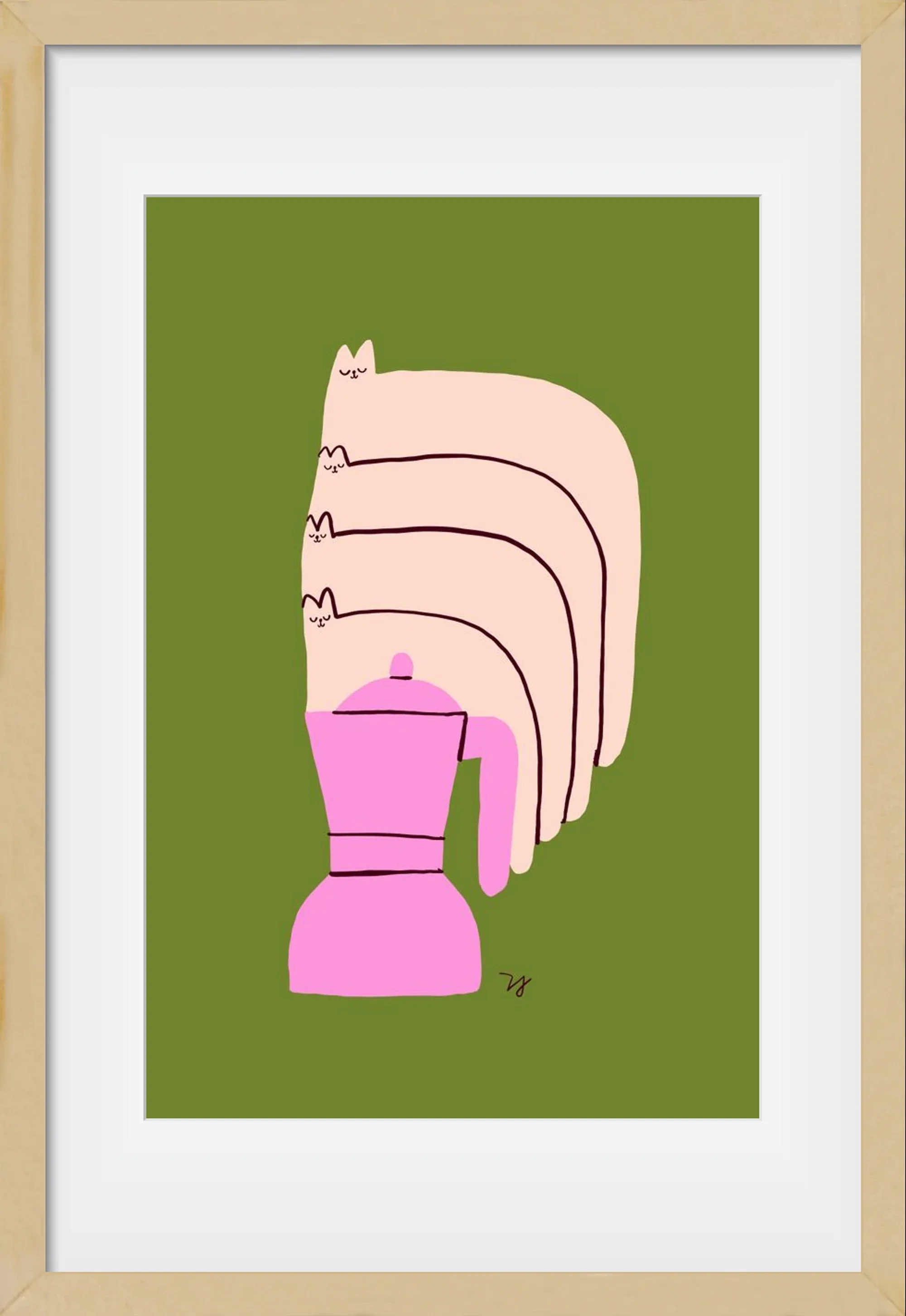 Cat Espresso Steam - artbridge