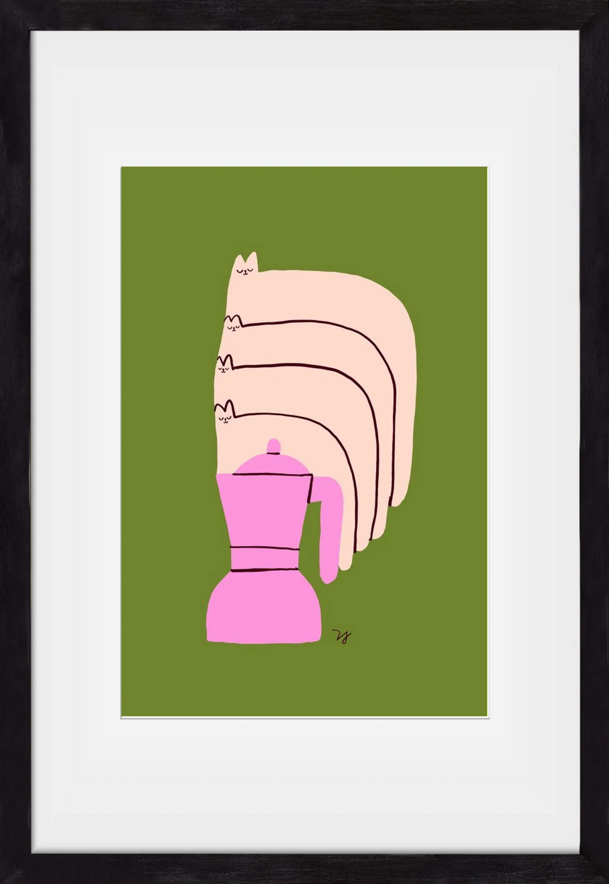 Cat Espresso Steam - artbridge