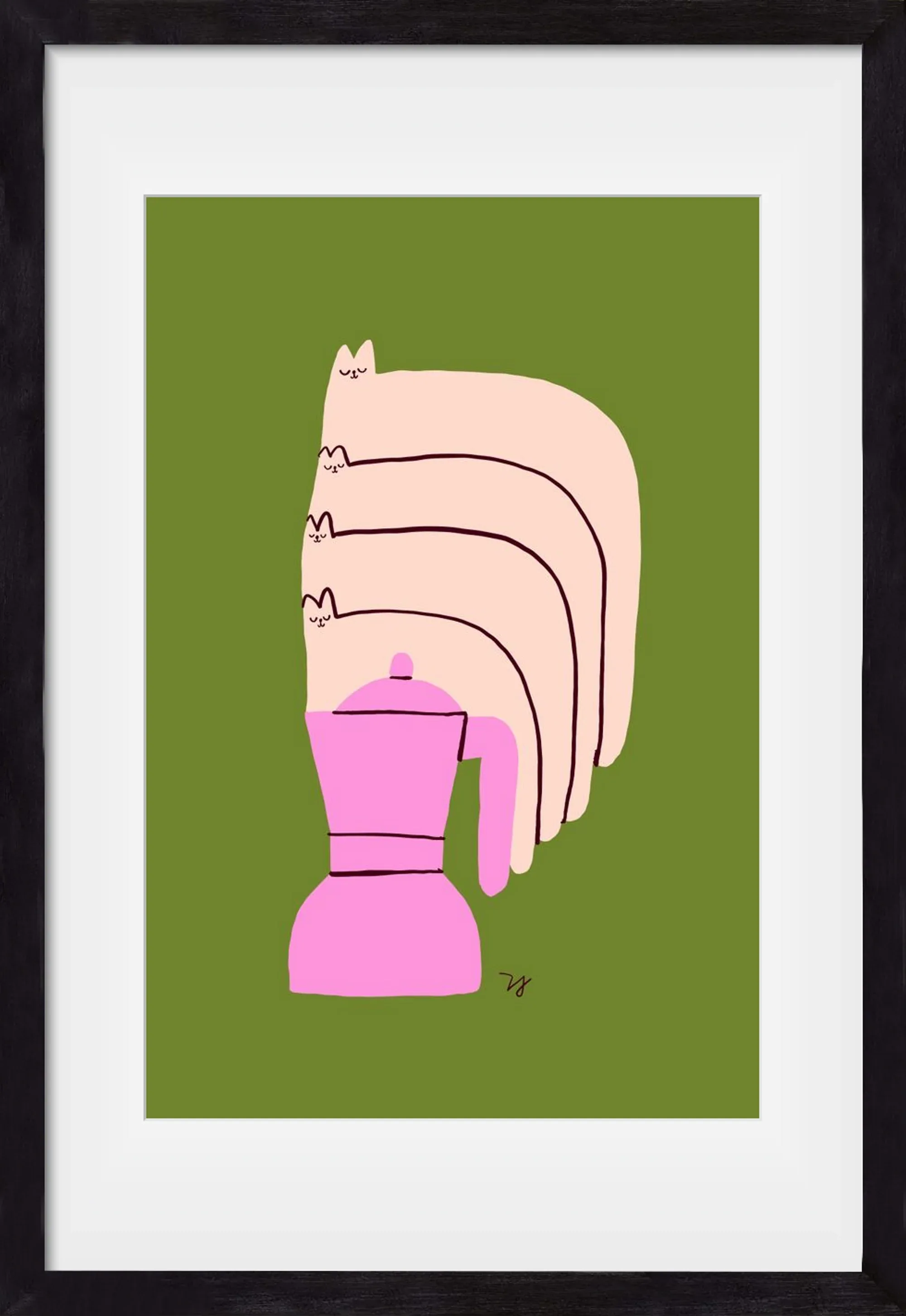 Cat Espresso Steam - artbridge