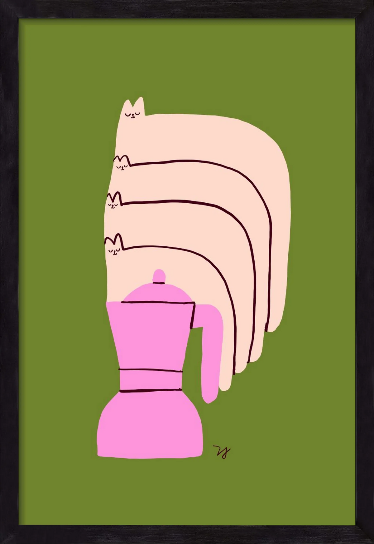 Cat Espresso Steam - artbridge