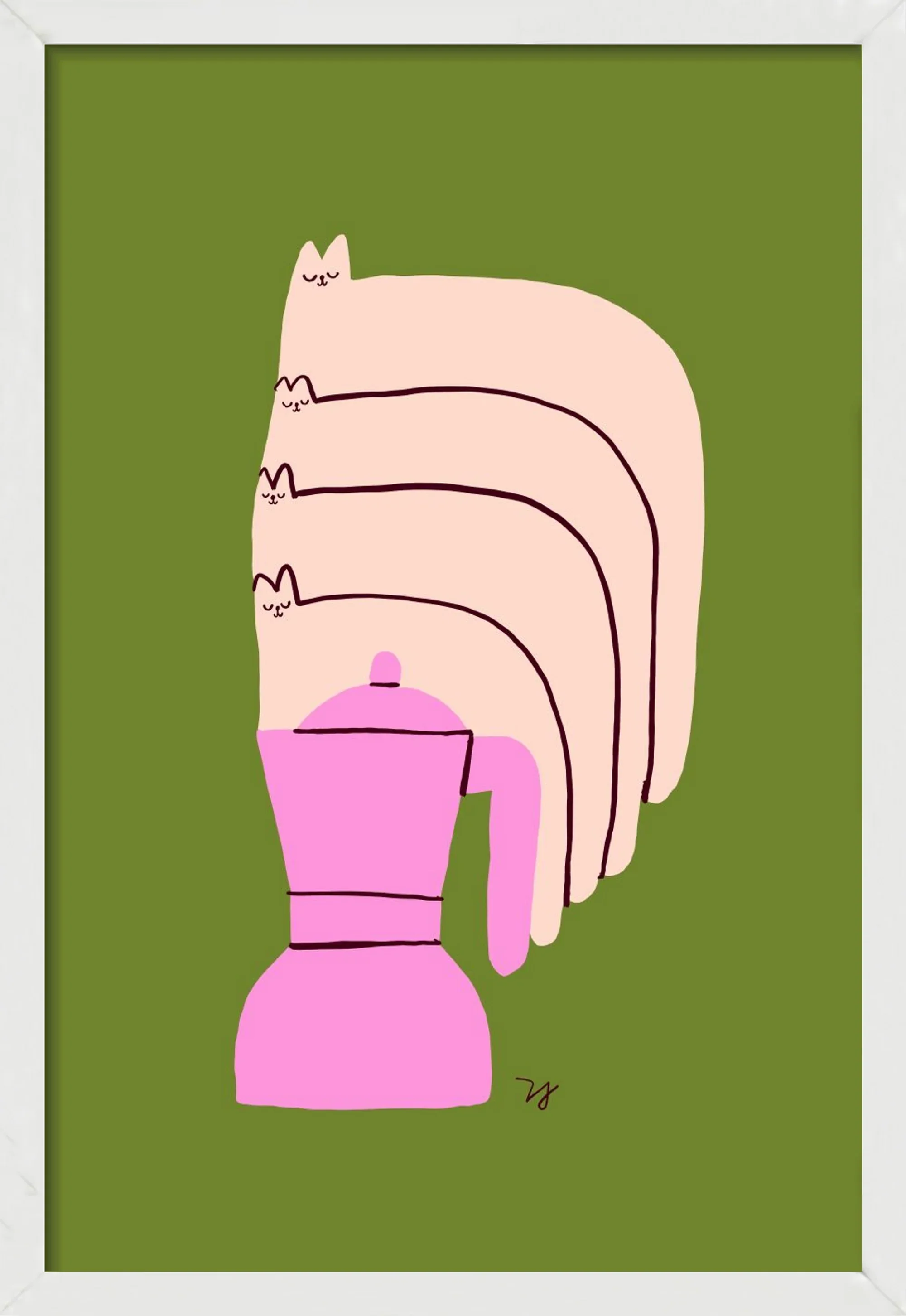 Cat Espresso Steam - artbridge