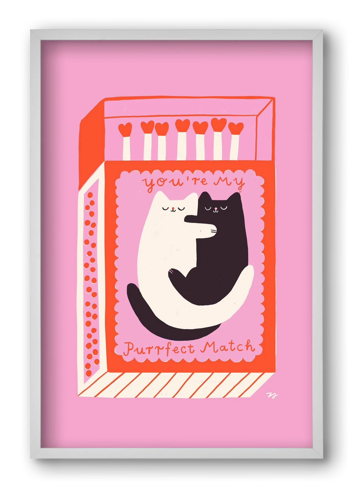 You are My Purrfect Match - artbridge