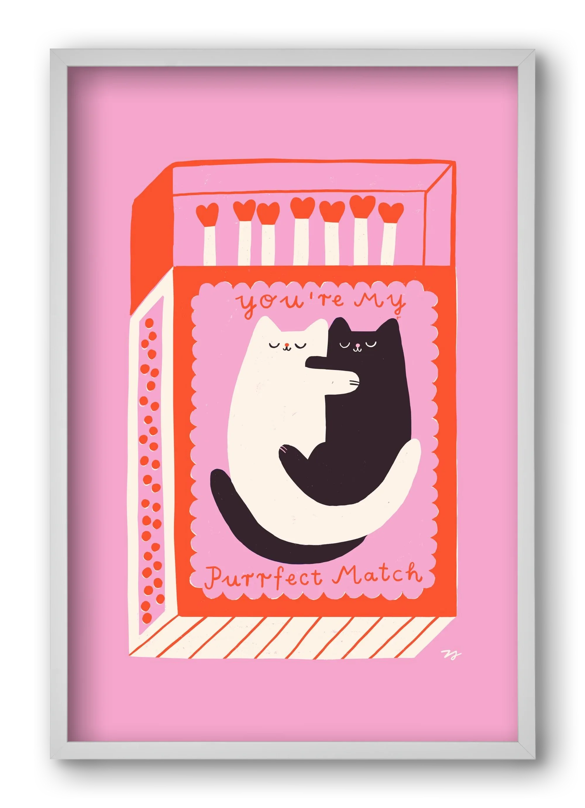 You are My Purrfect Match - artbridge