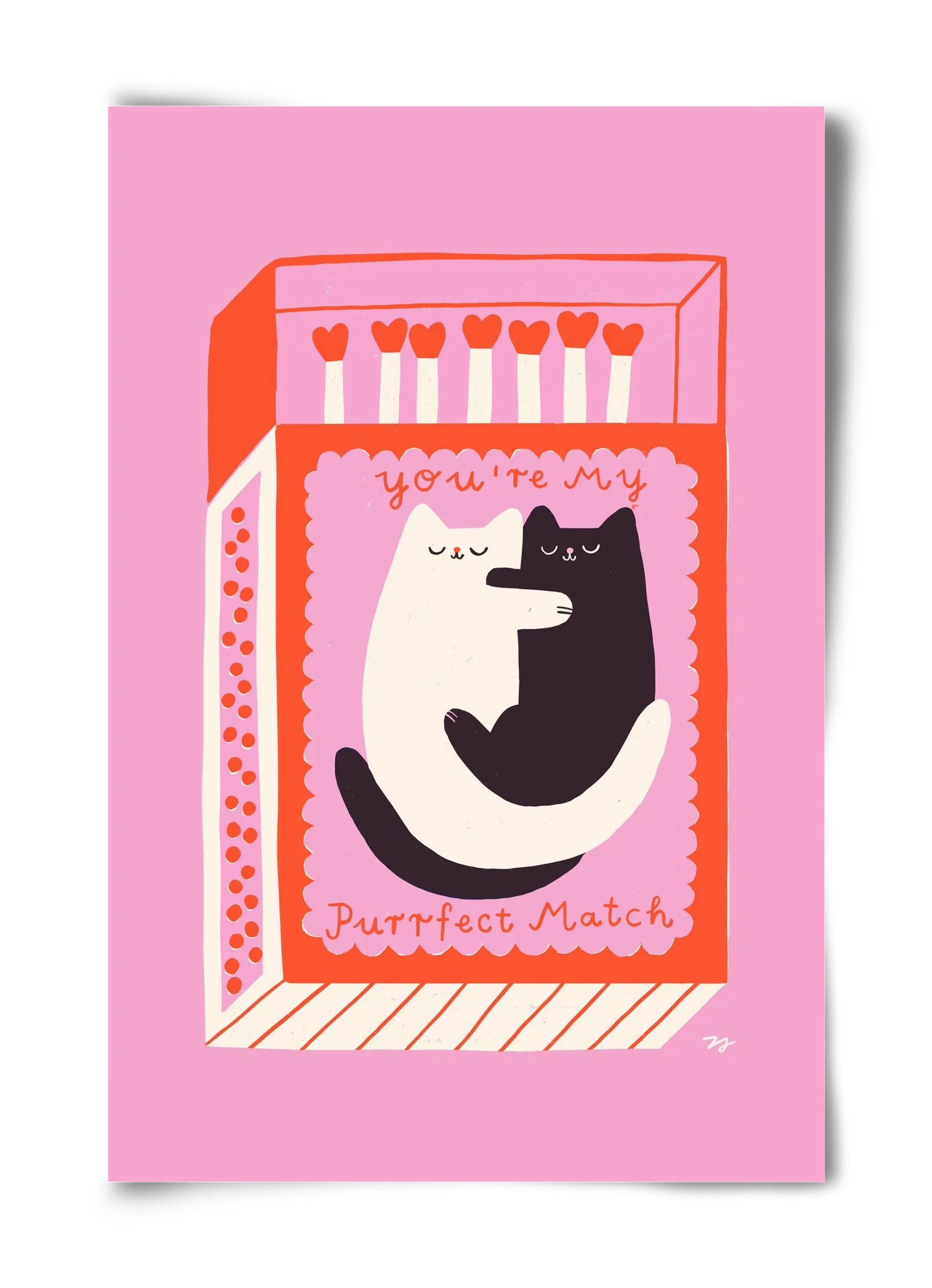 You are My Purrfect Match - artbridge