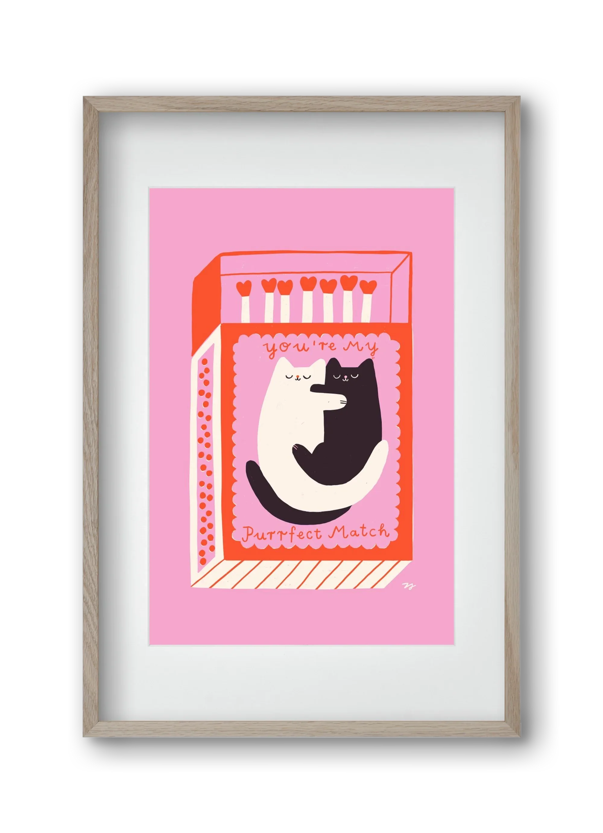 You are My Purrfect Match - artbridge