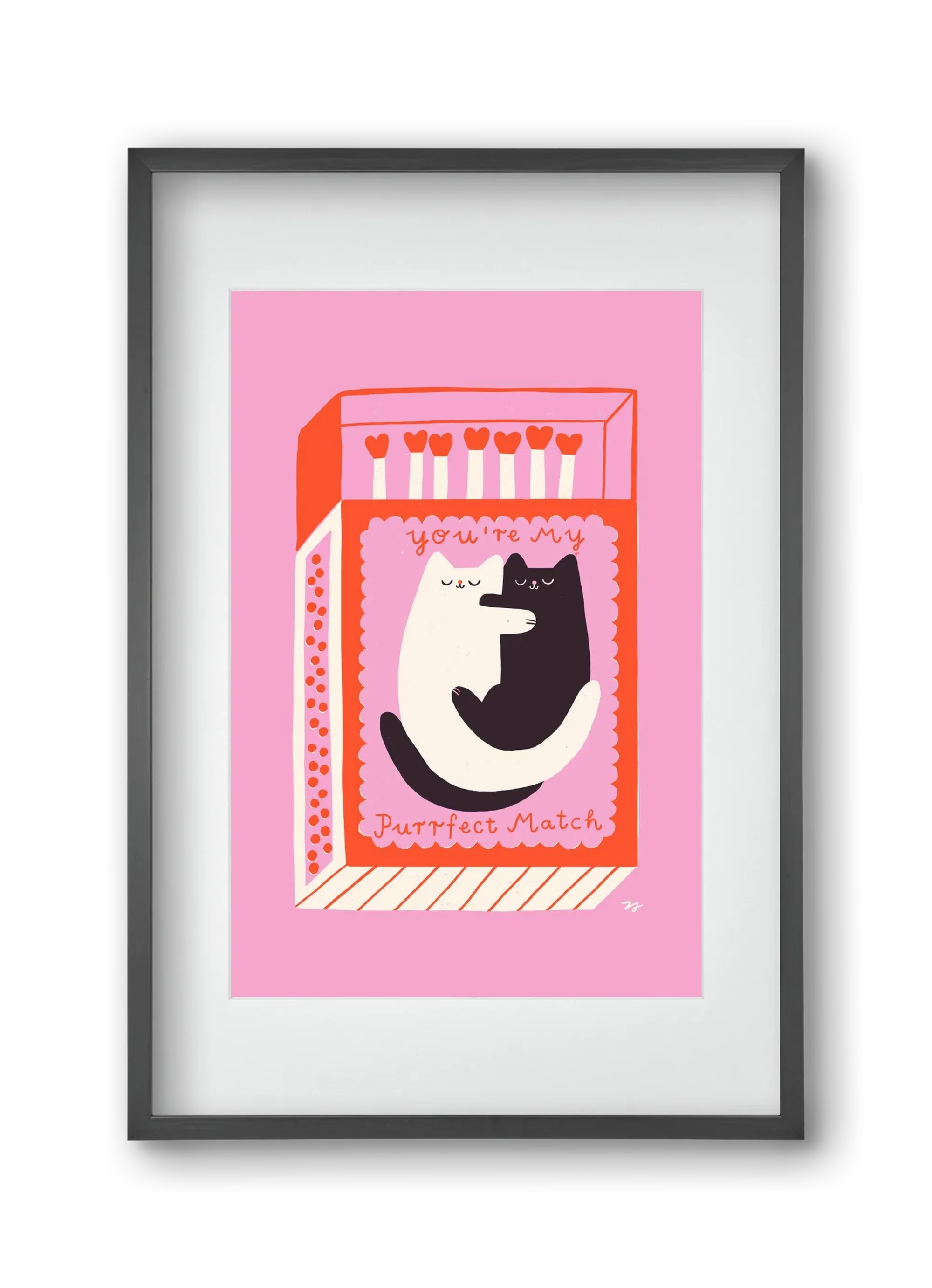 You are My Purrfect Match - artbridge