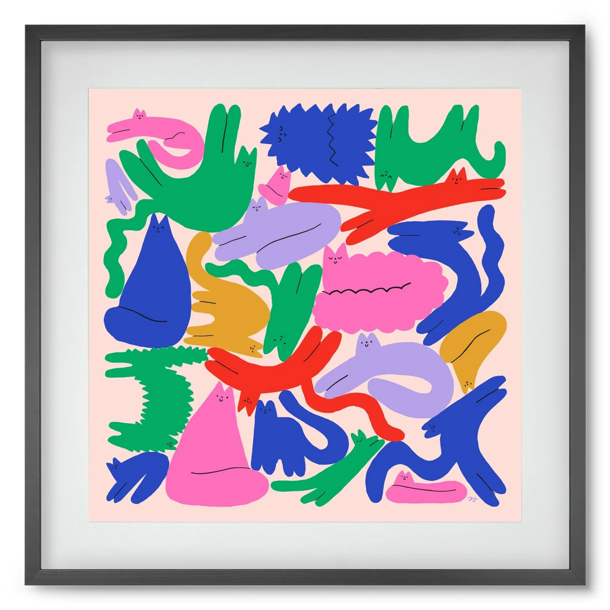 Colorful Cats - artbridge