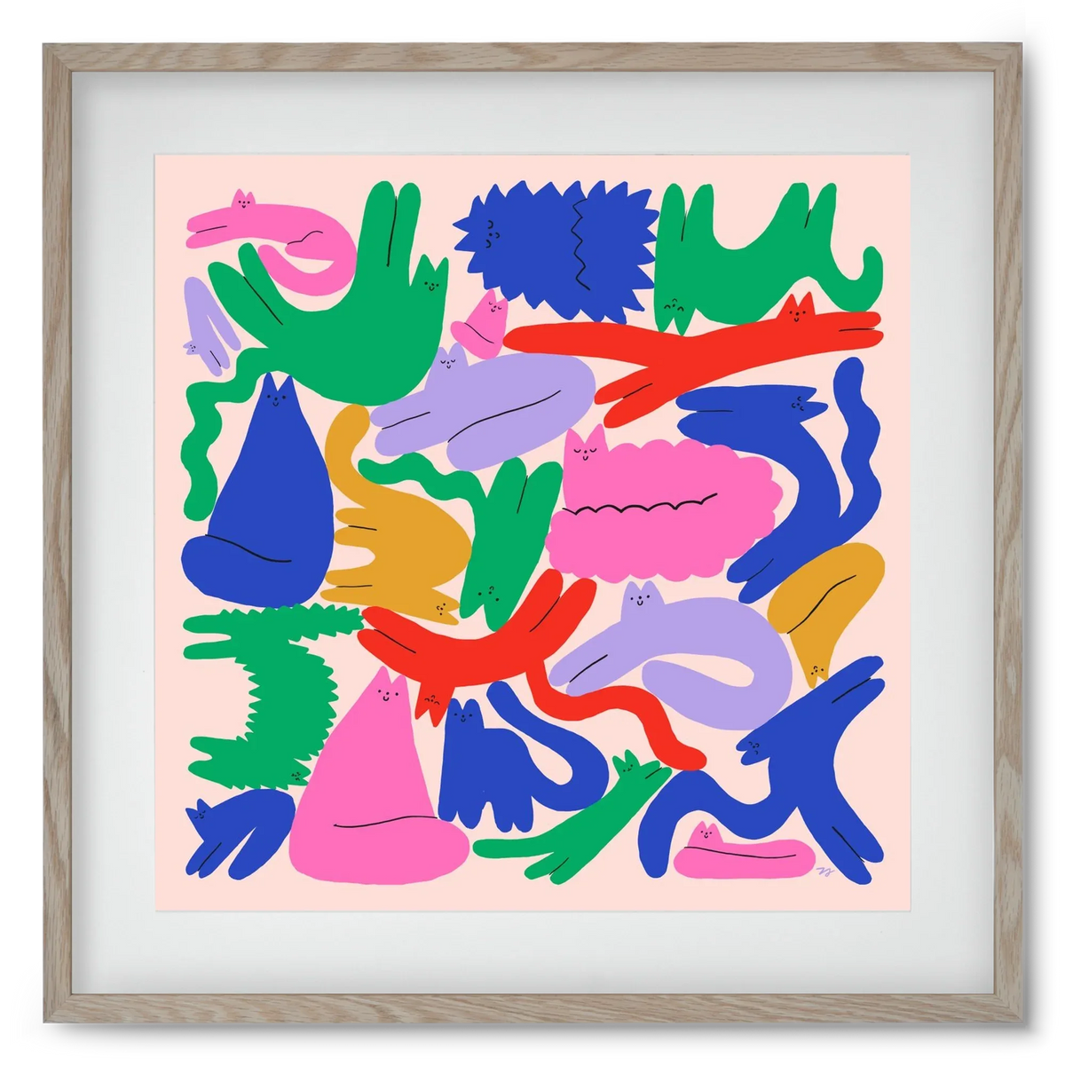 Colorful Cats - artbridge