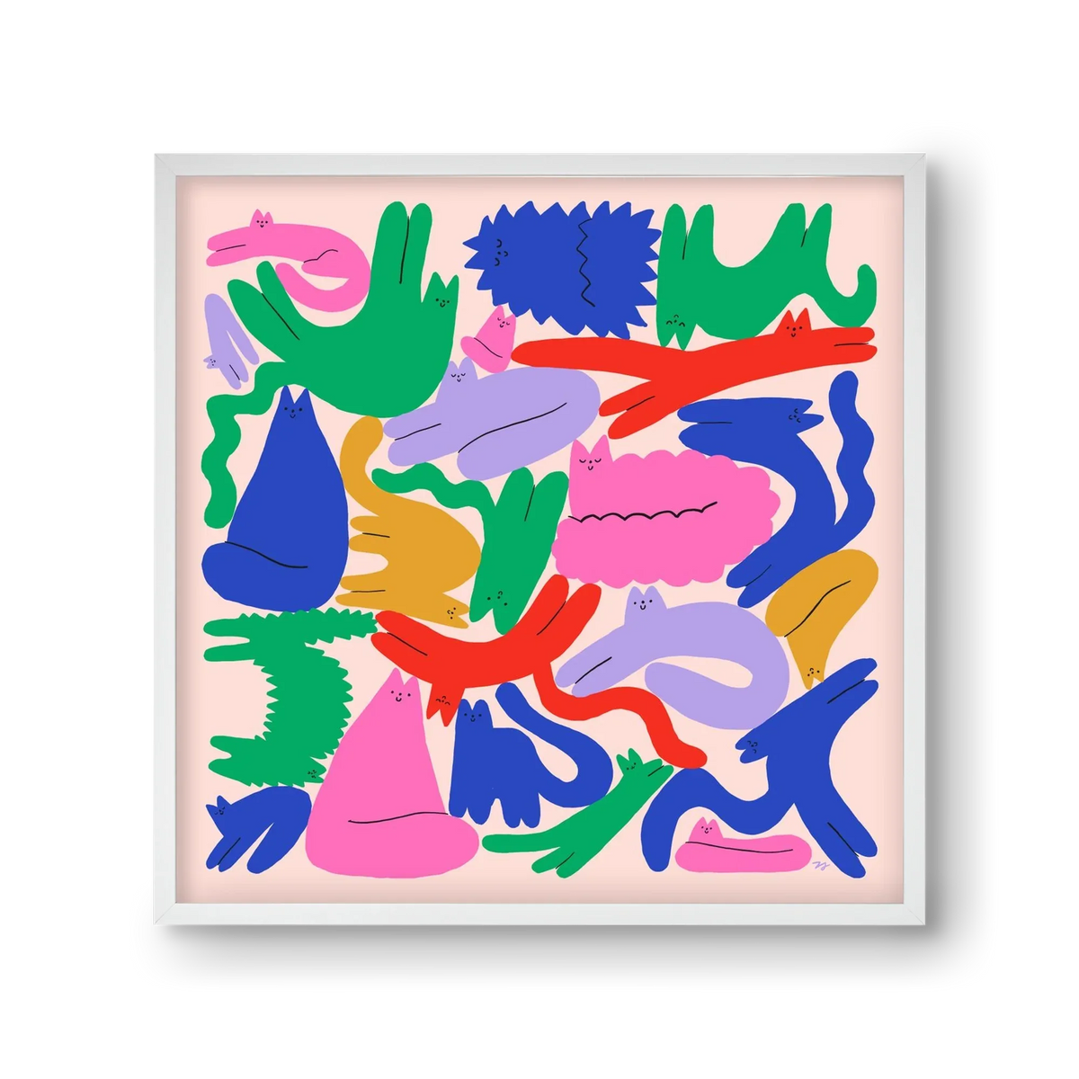 Colorful Cats - artbridge