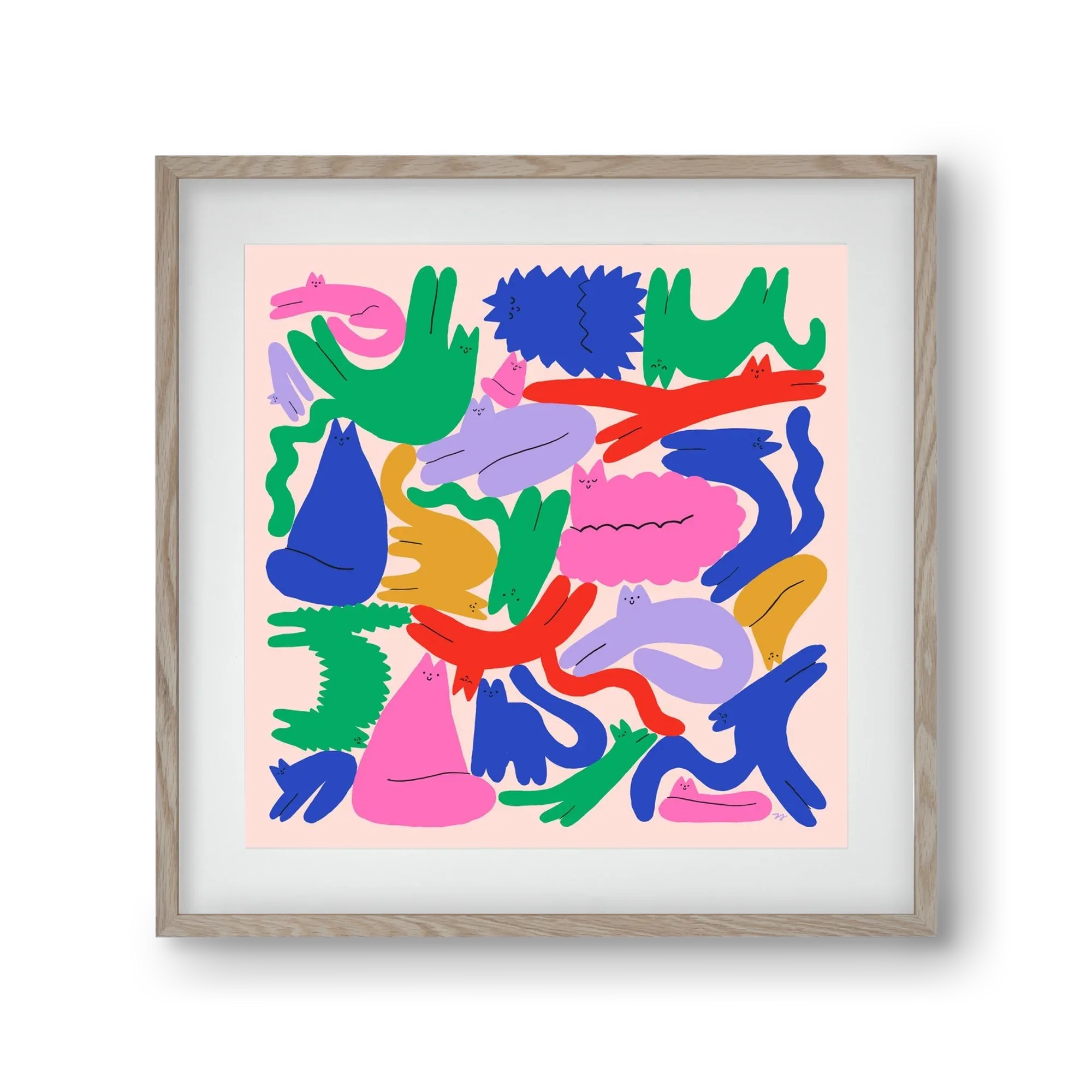 Colorful Cats - artbridge