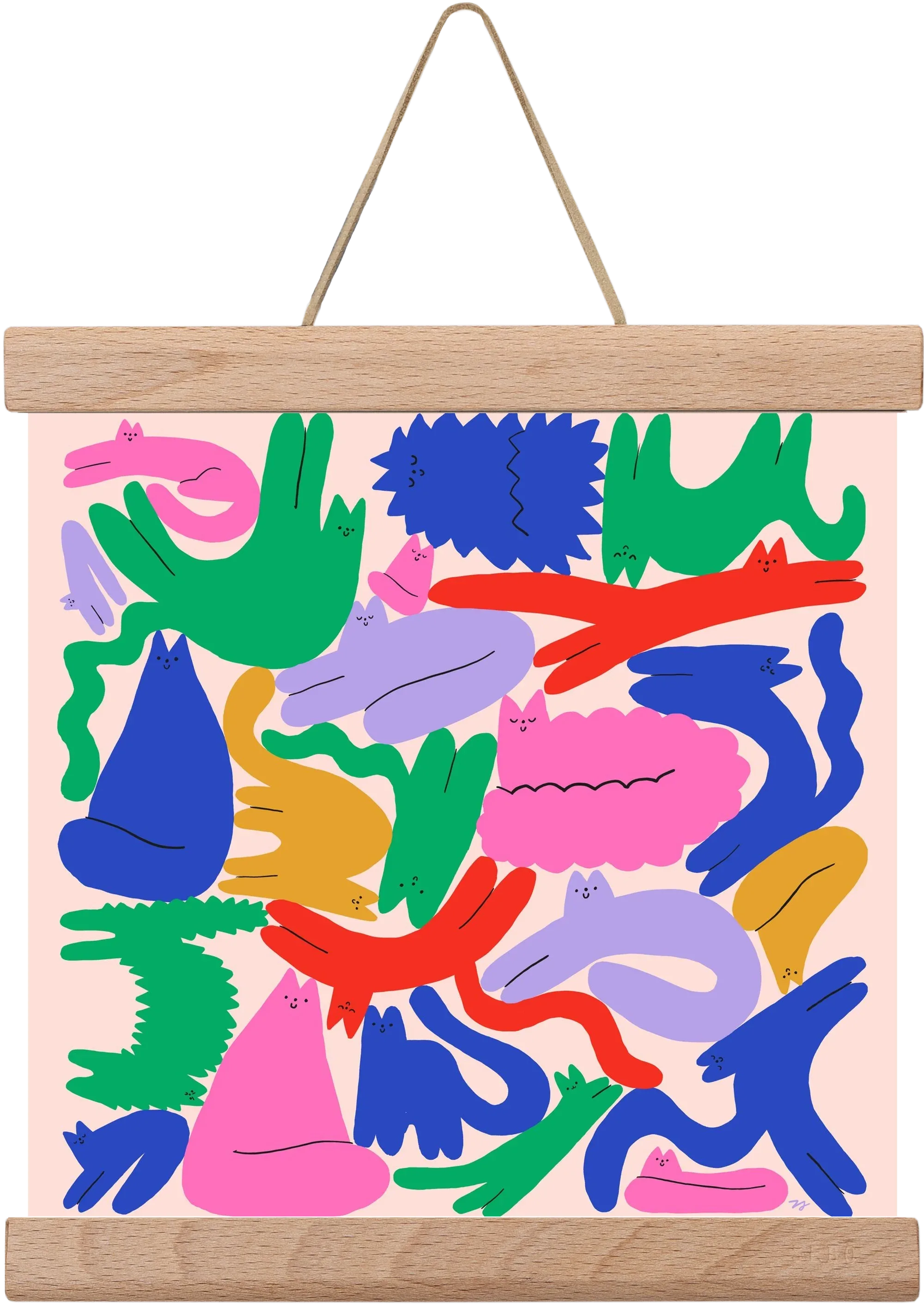 Colorful Cats - artbridge