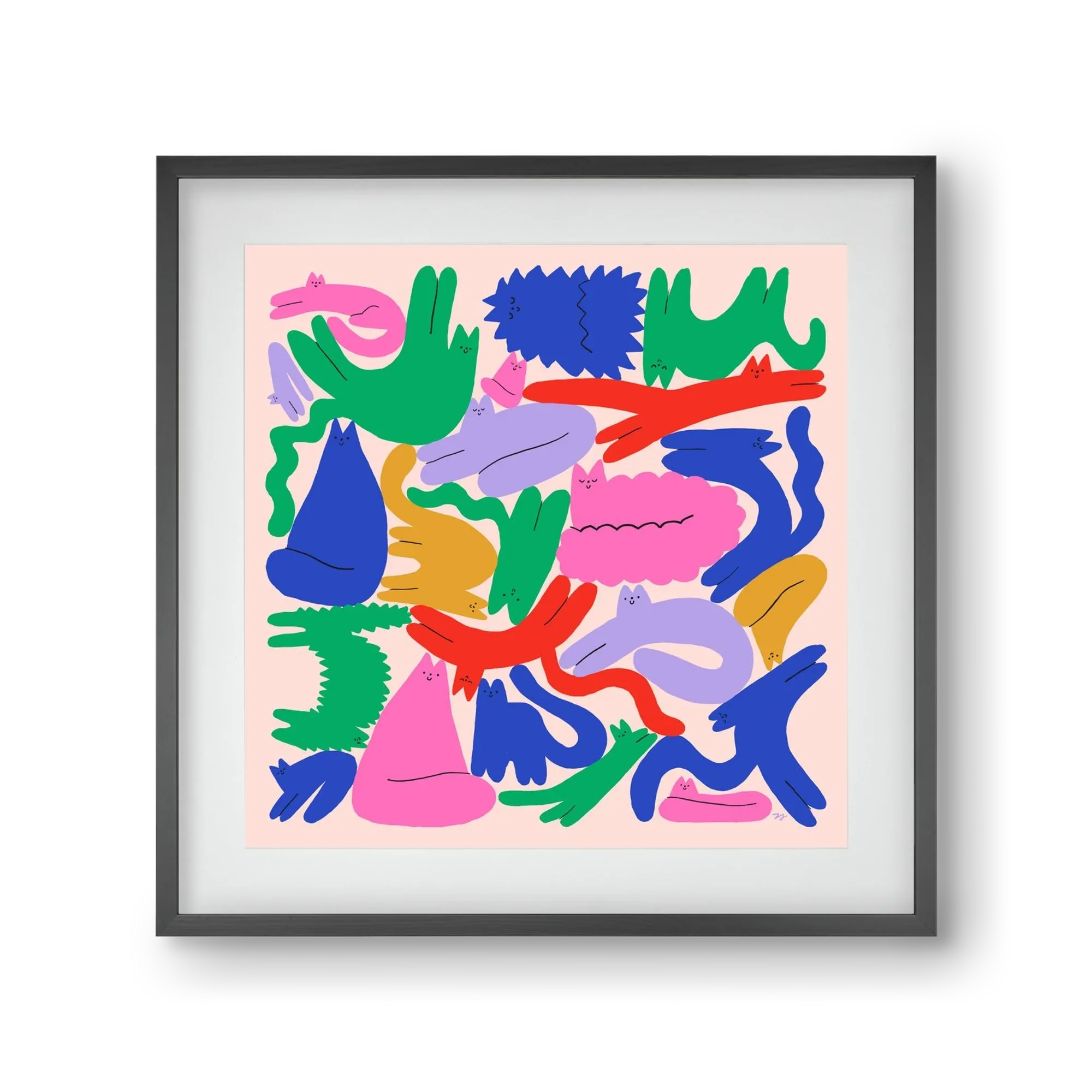 Colorful Cats - artbridge