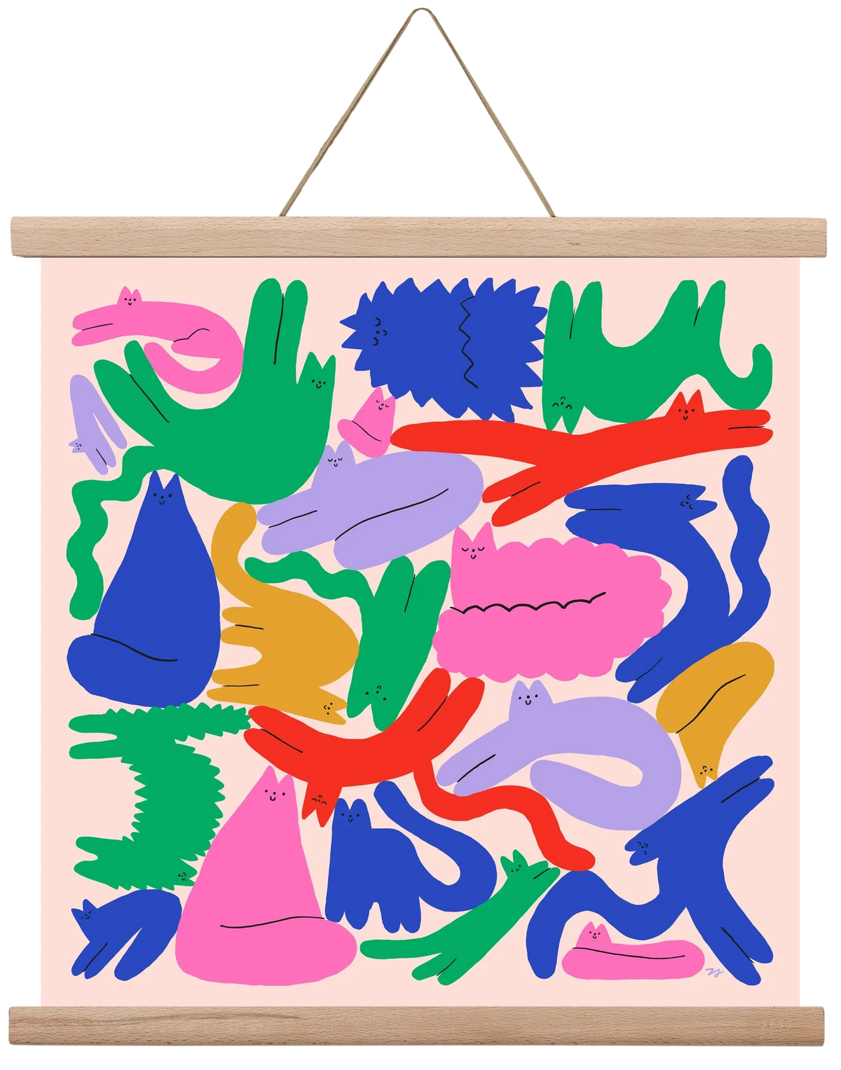 Colorful Cats - artbridge