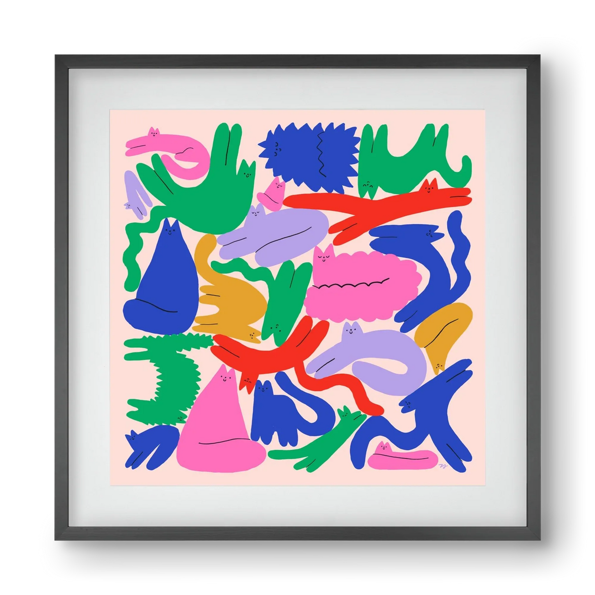 Colorful Cats - artbridge