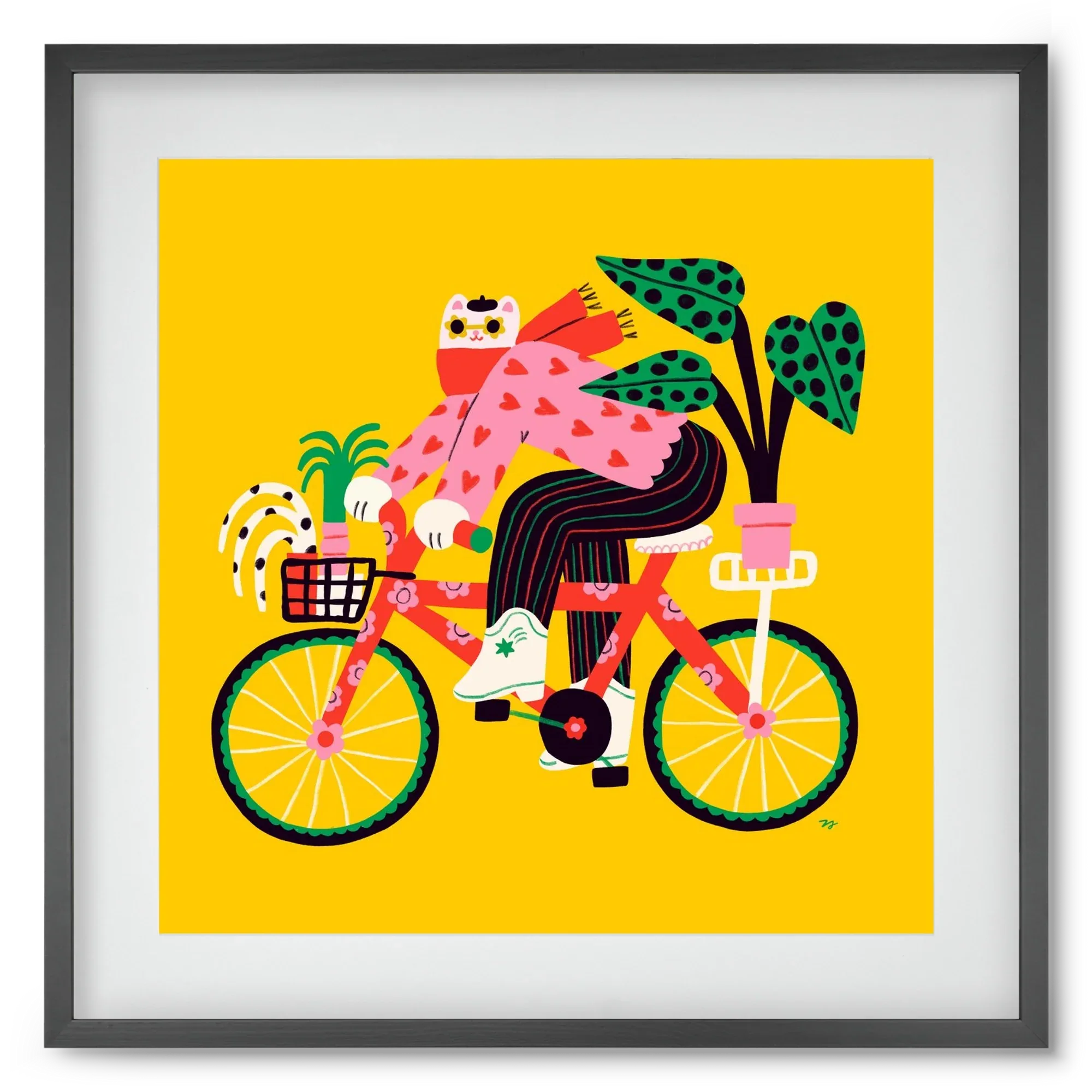 Biking Cat - artbridge