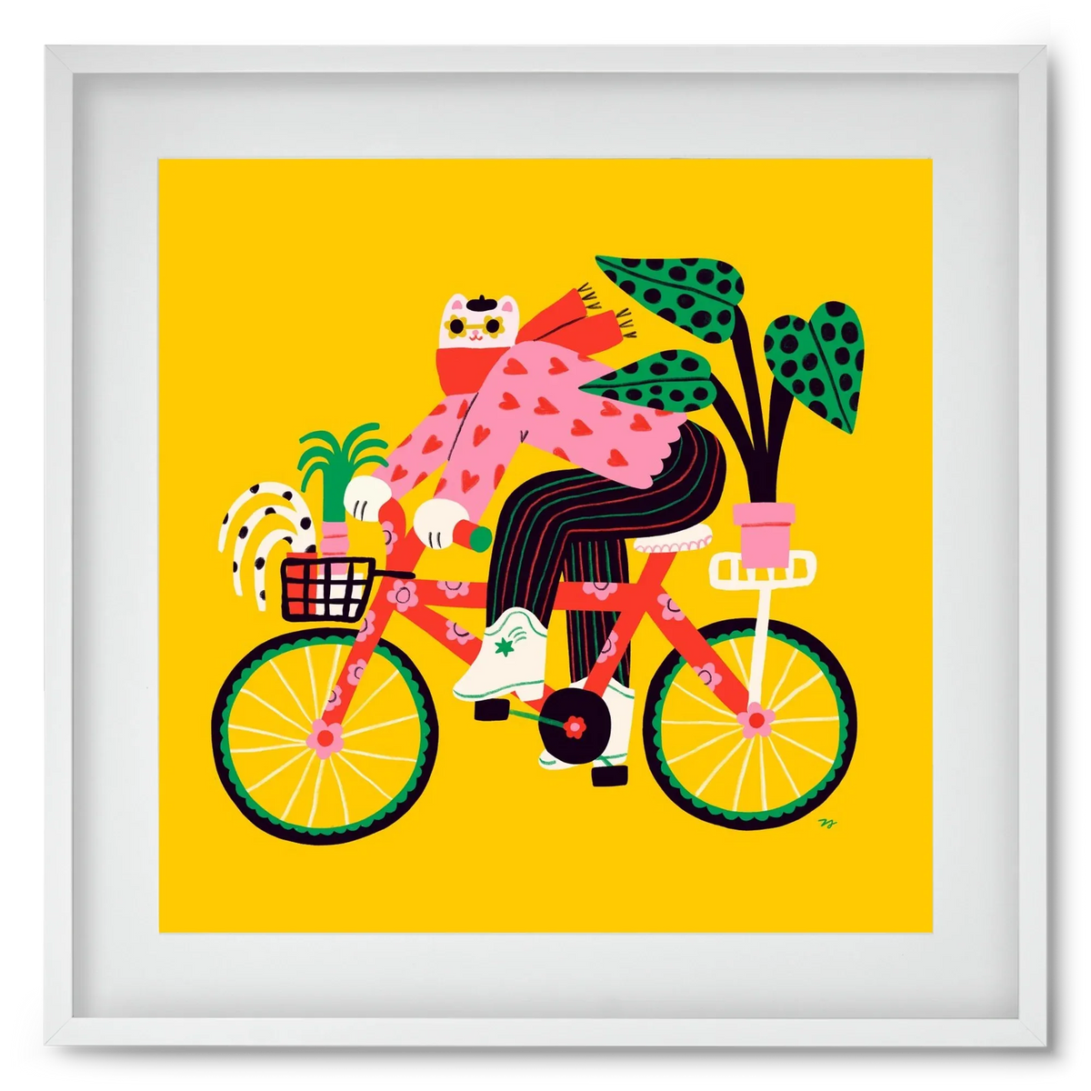 Biking Cat - artbridge