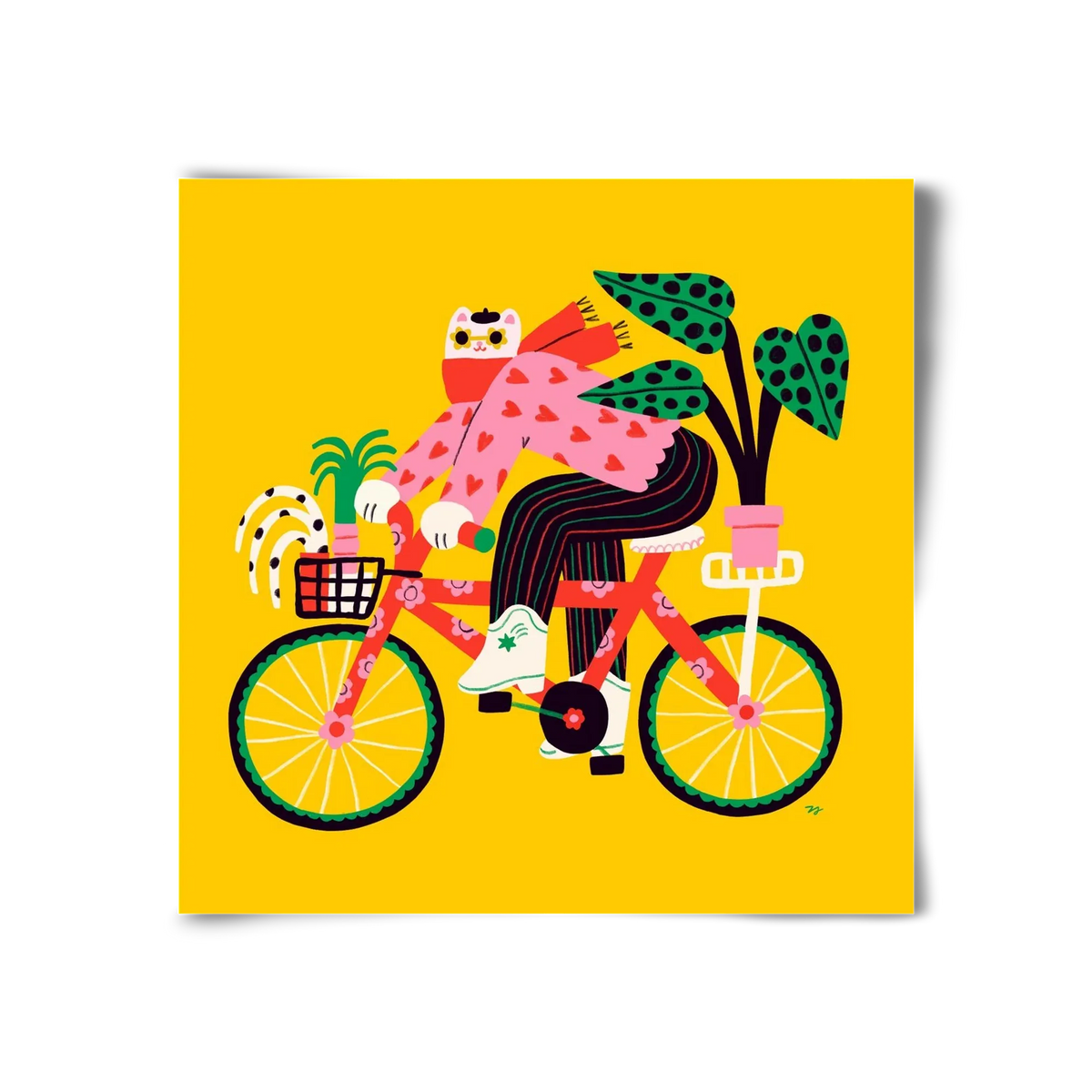 Biking Cat - artbridge