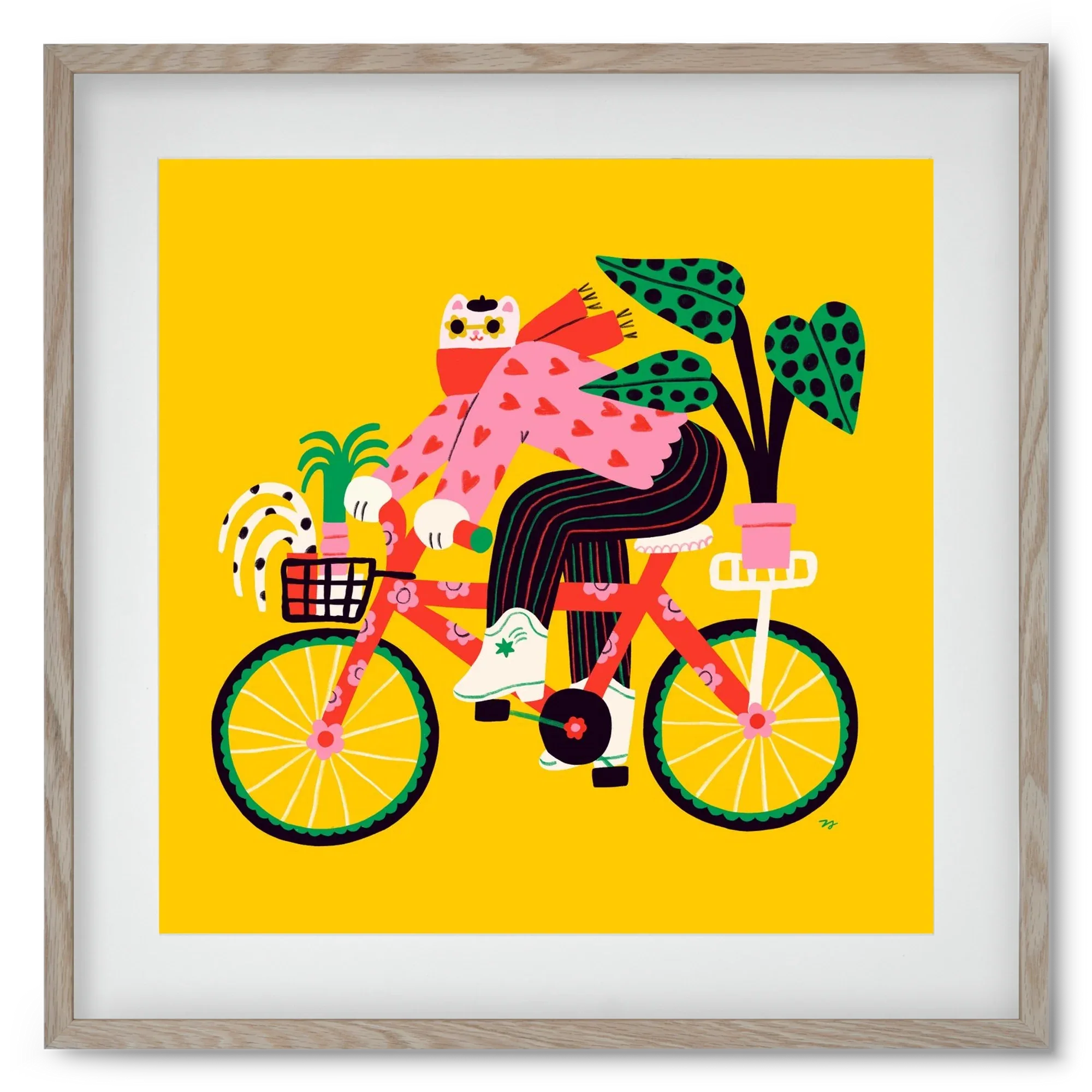 Biking Cat - artbridge