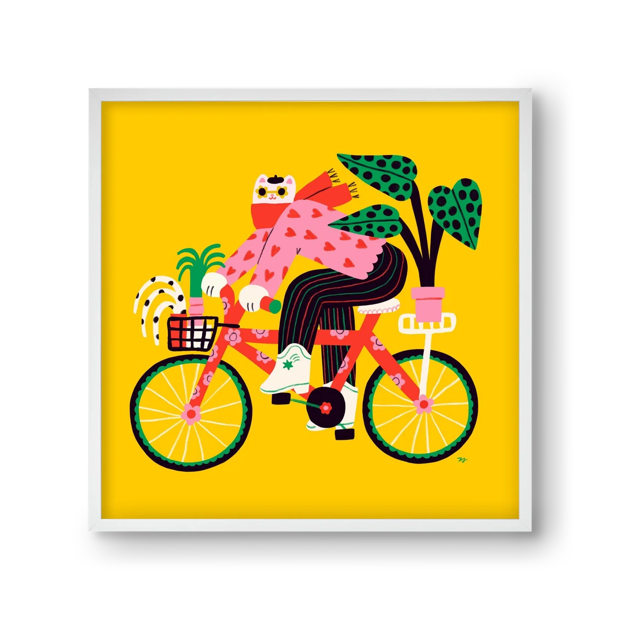 Biking Cat - artbridge