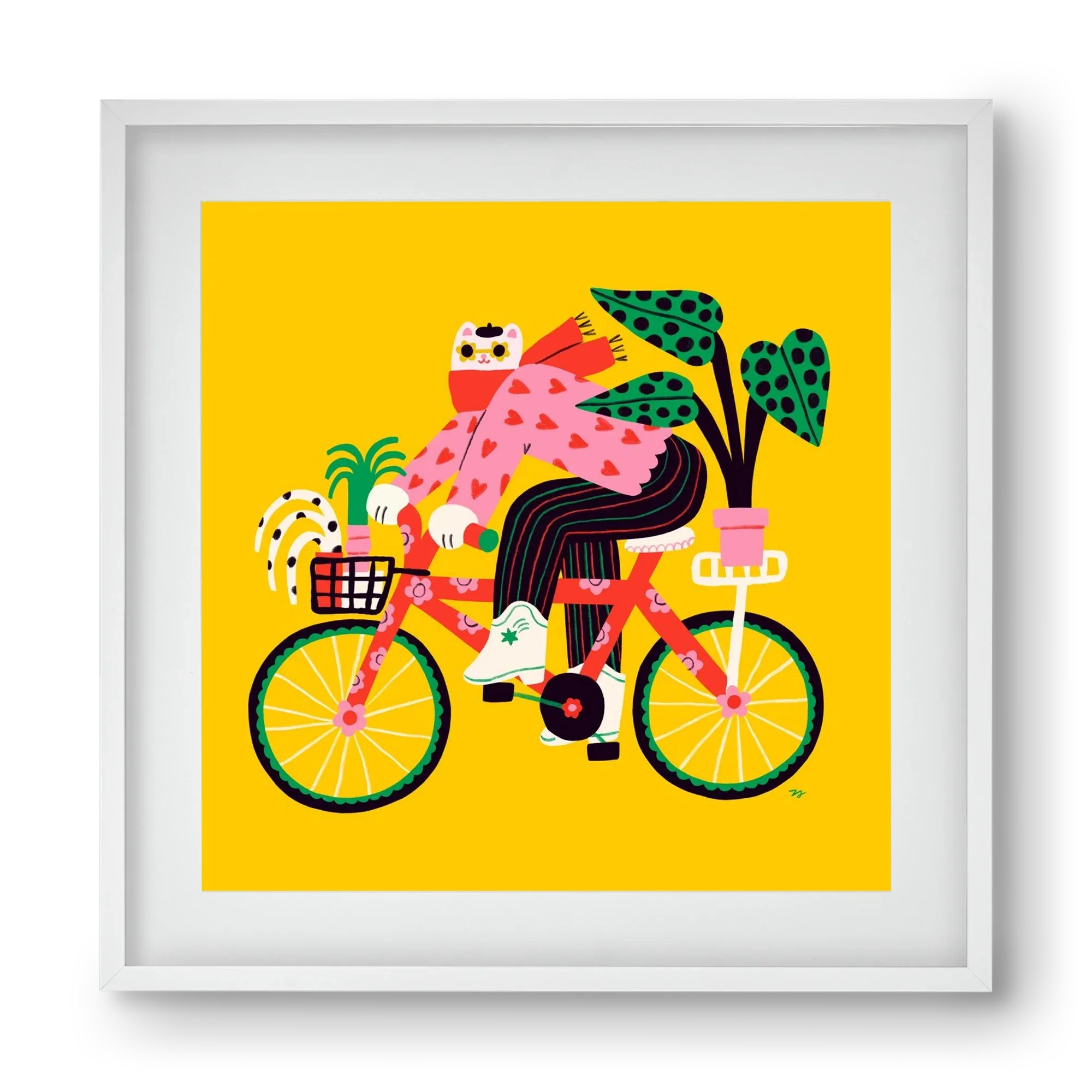 Biking Cat - artbridge