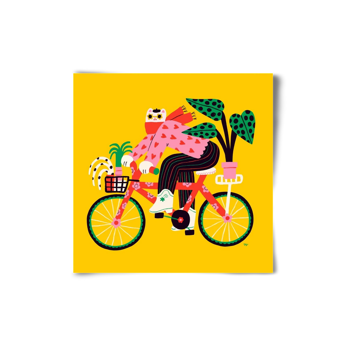 Biking Cat - artbridge