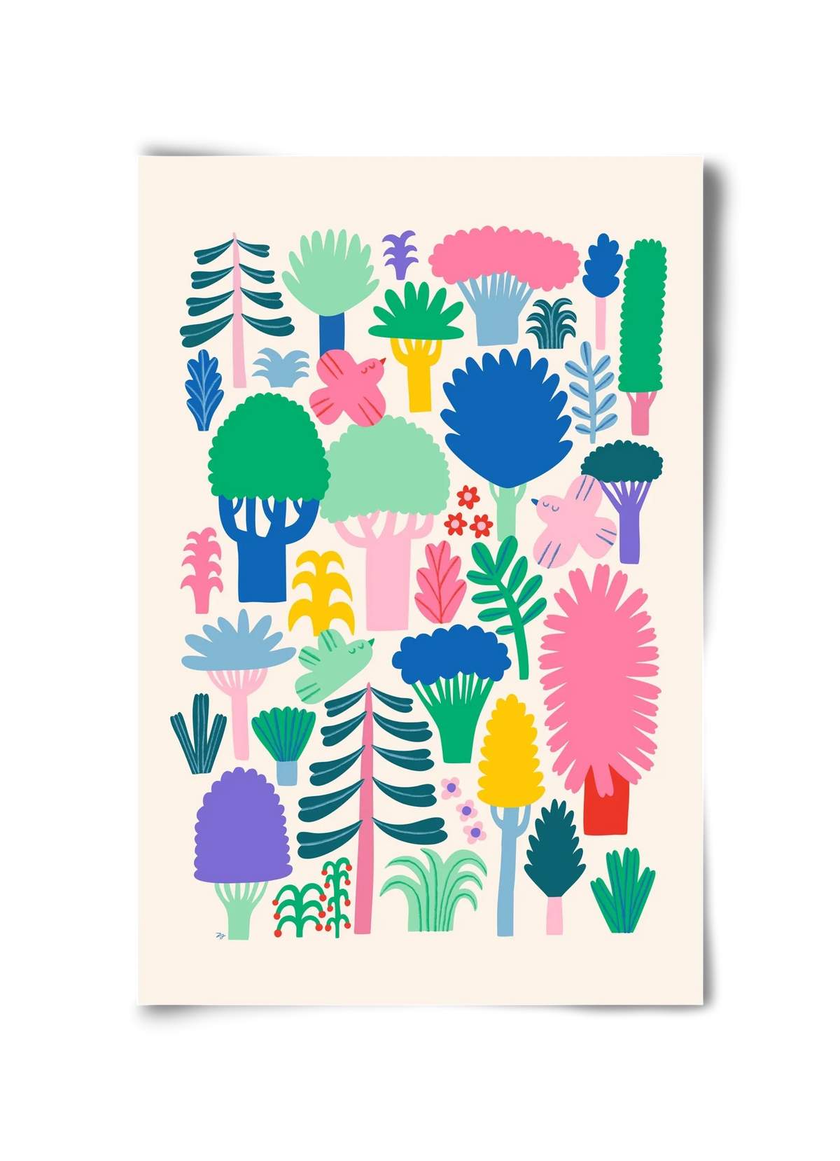 Colorful Forest - artbridge