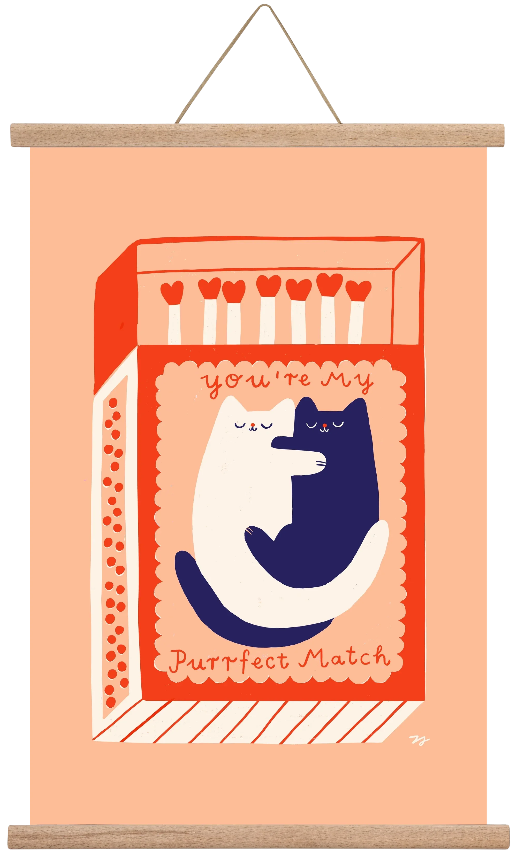 You are My Purrfect Match - artbridge