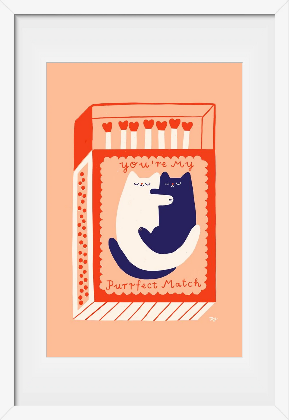You are My Purrfect Match - artbridge