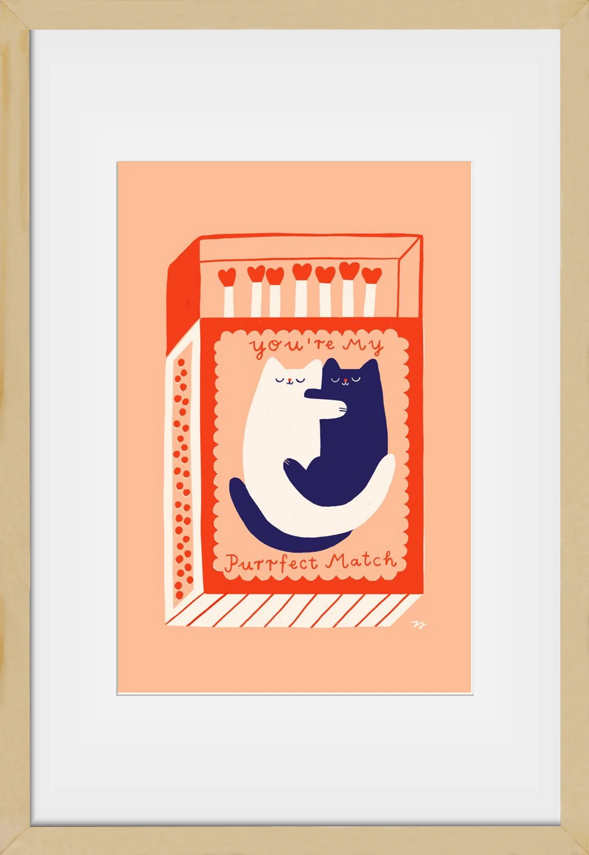 You are My Purrfect Match - artbridge