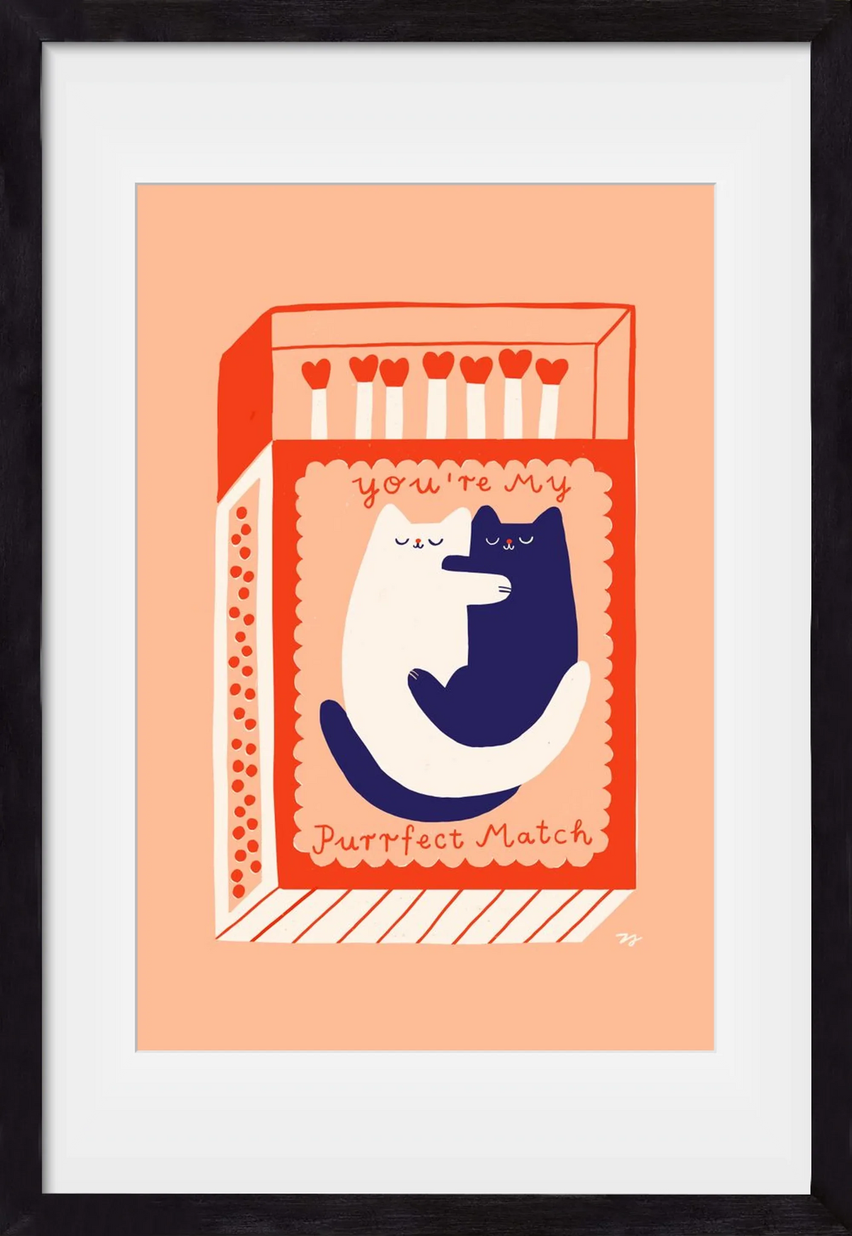 You are My Purrfect Match - artbridge