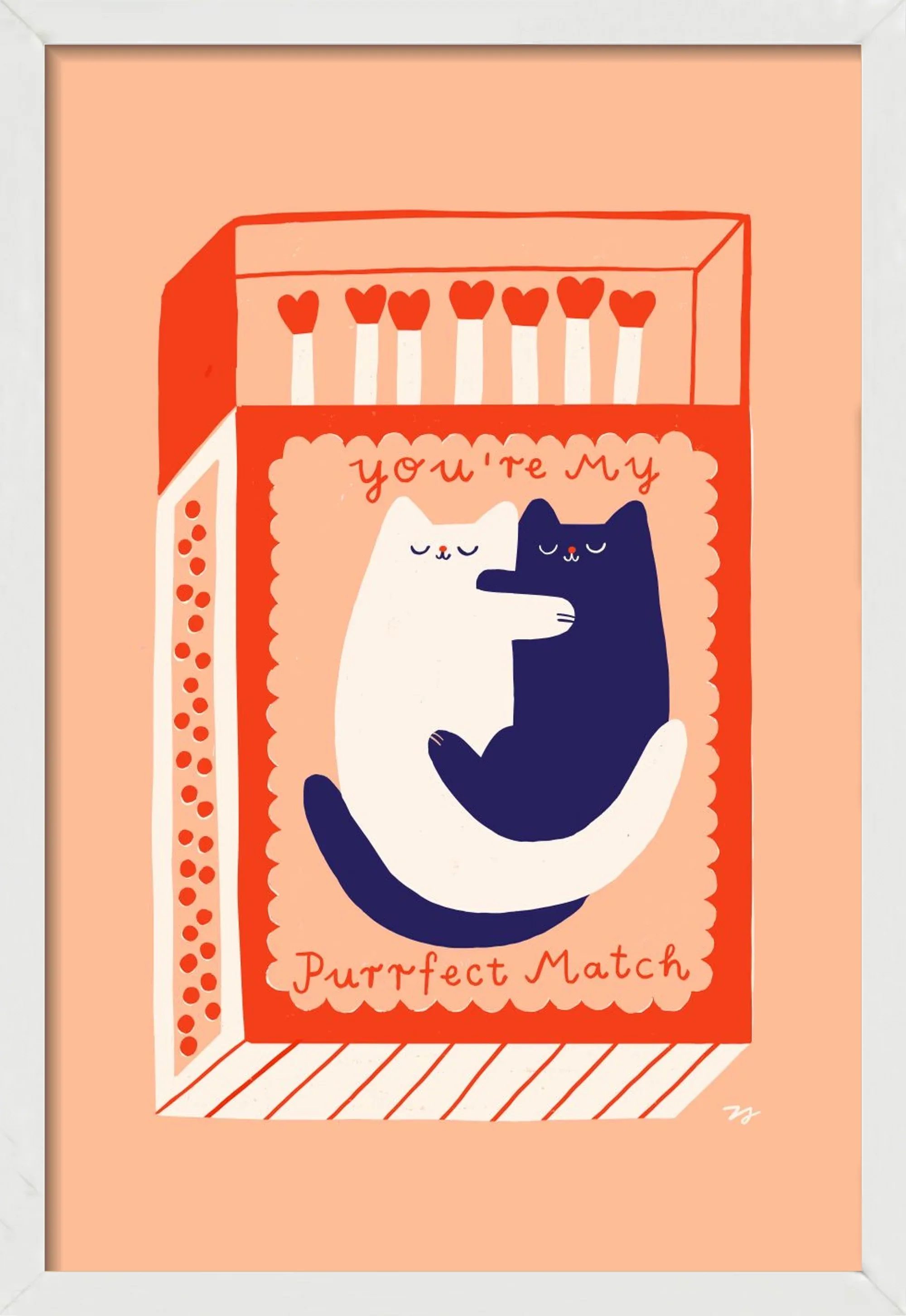You are My Purrfect Match - artbridge