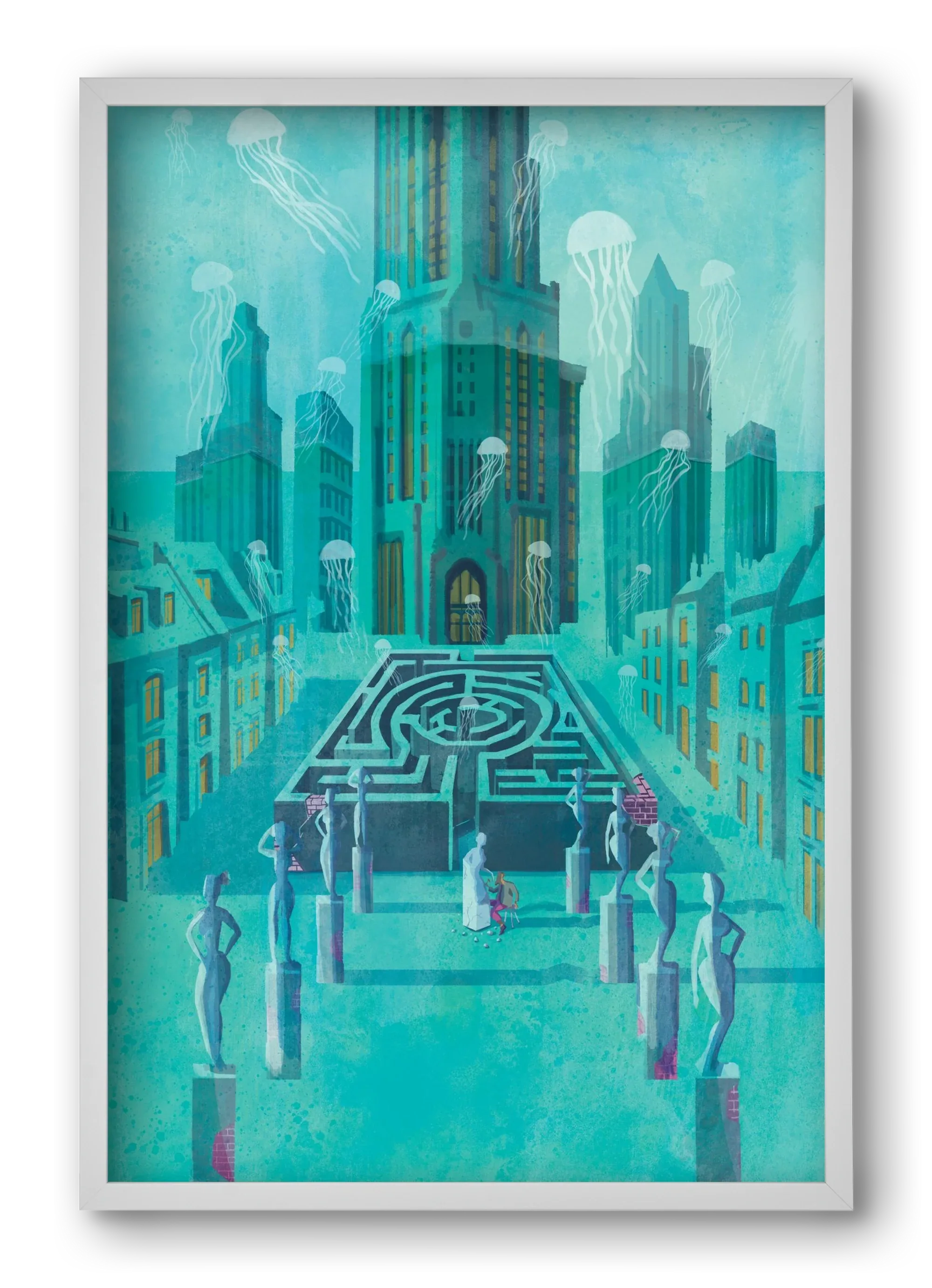 Underwater city - artbridge