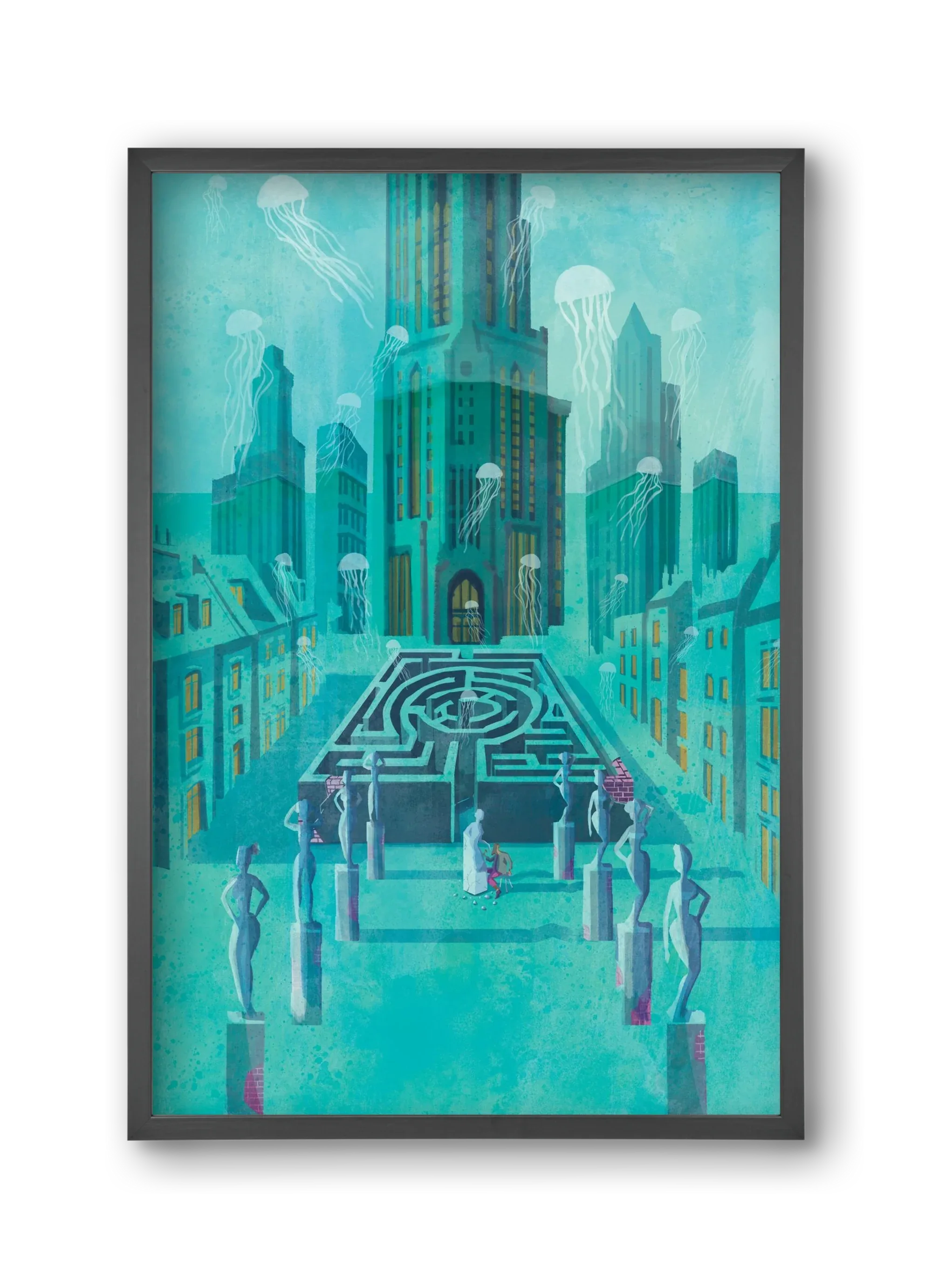 Underwater city - artbridge