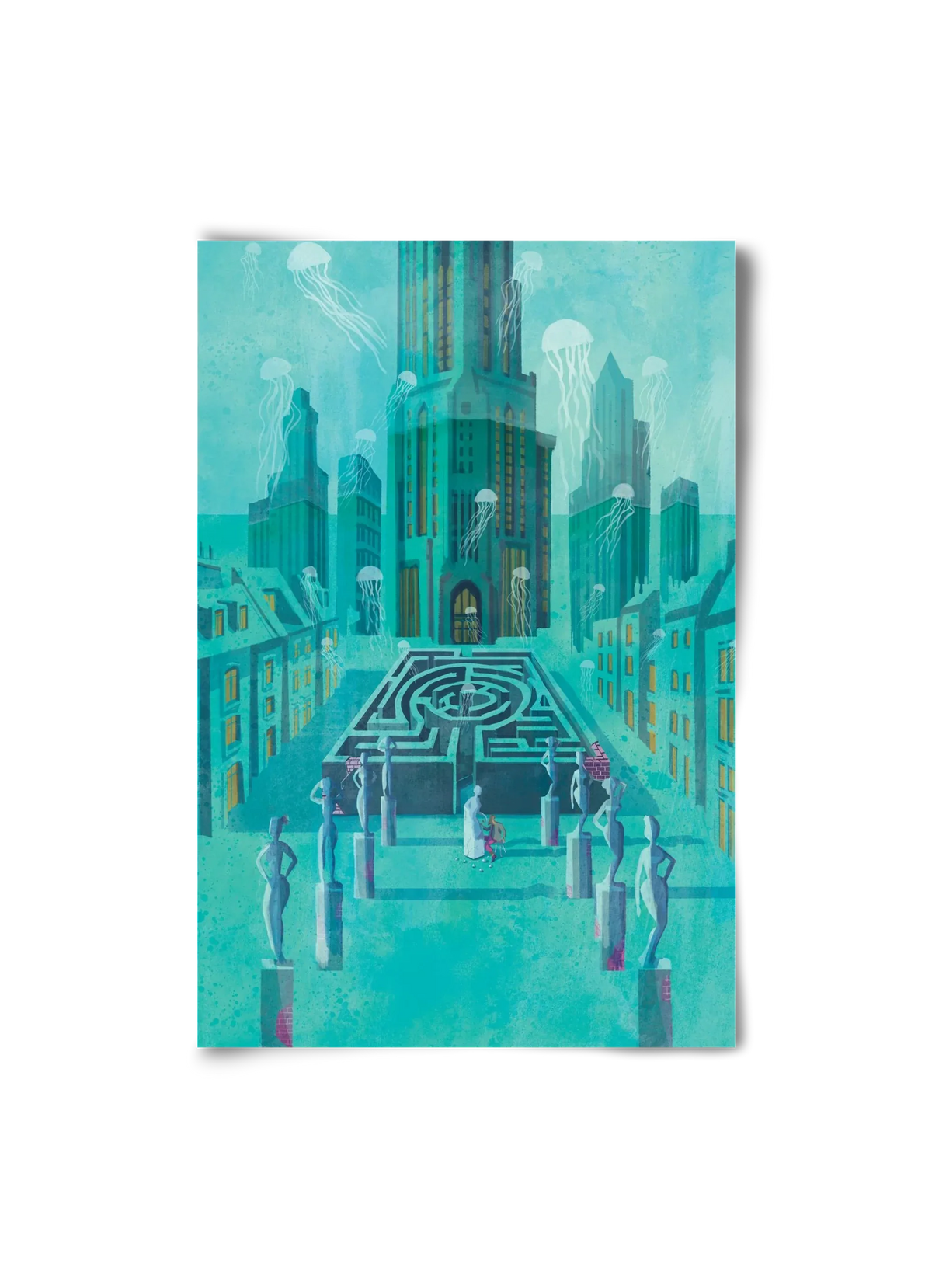 Underwater city - artbridge