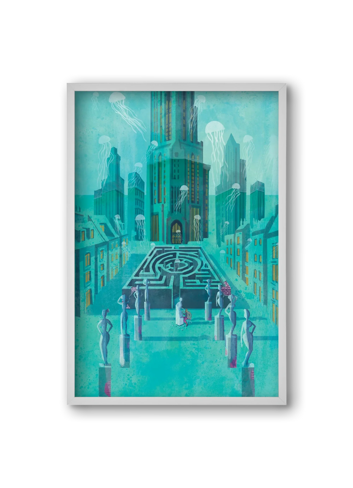 Underwater city - artbridge