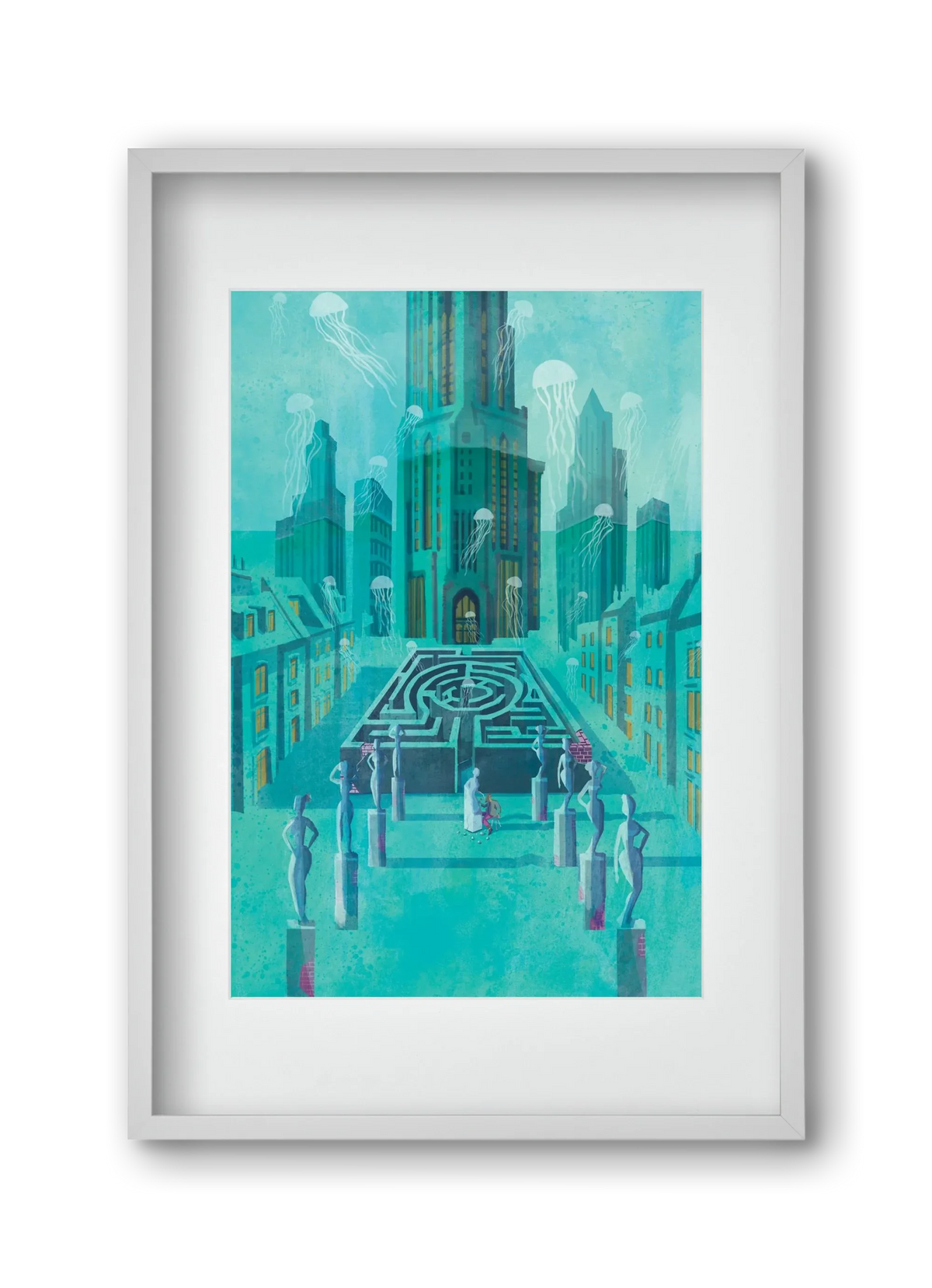 Underwater city - artbridge