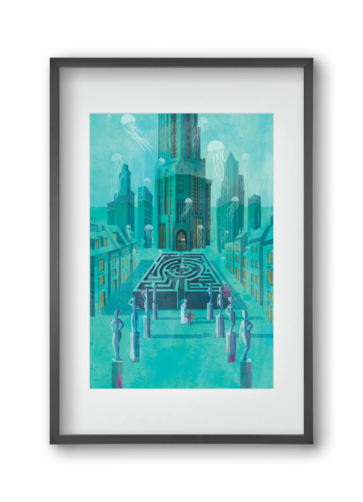 Underwater city - artbridge