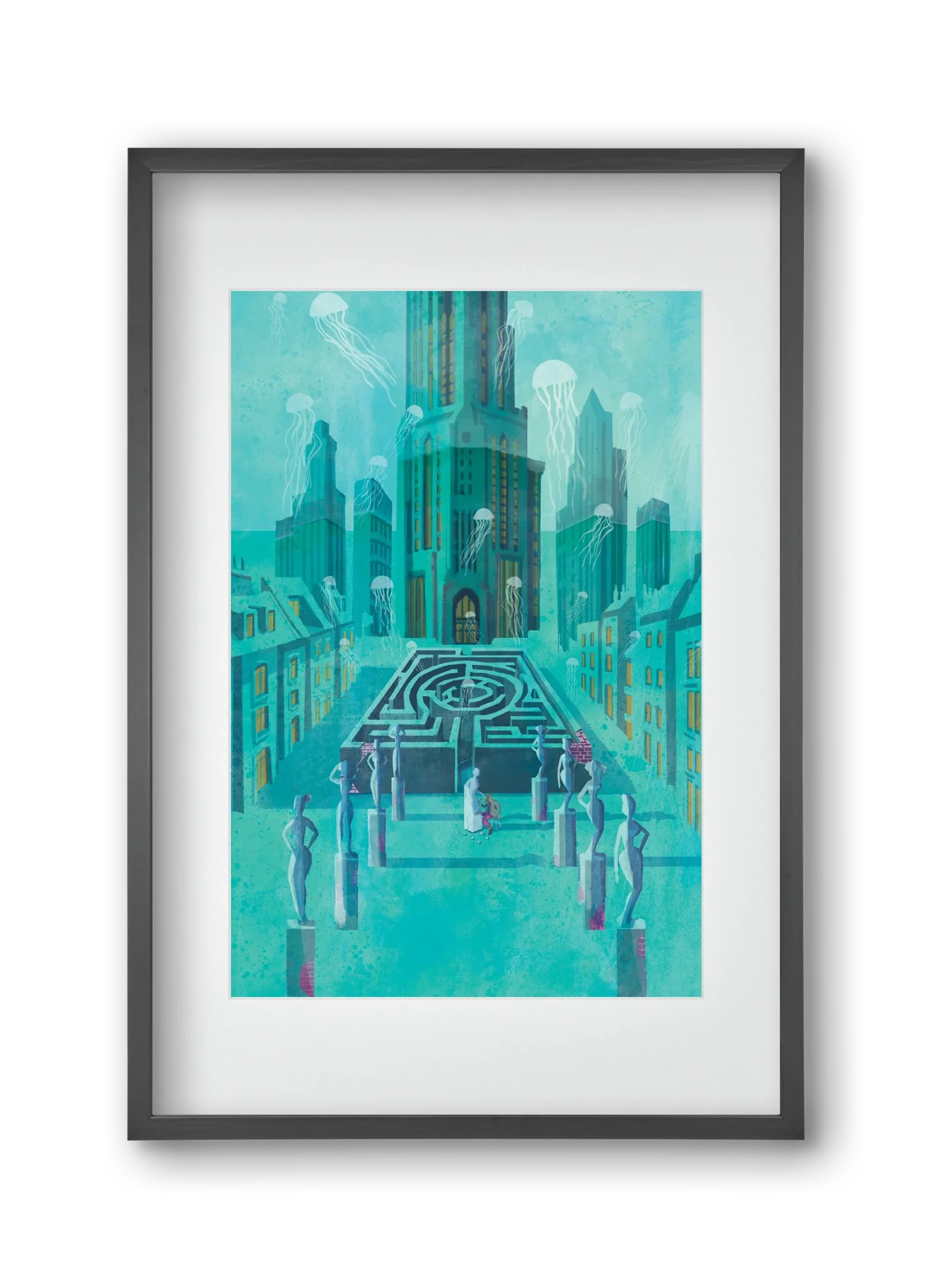 Underwater city - artbridge