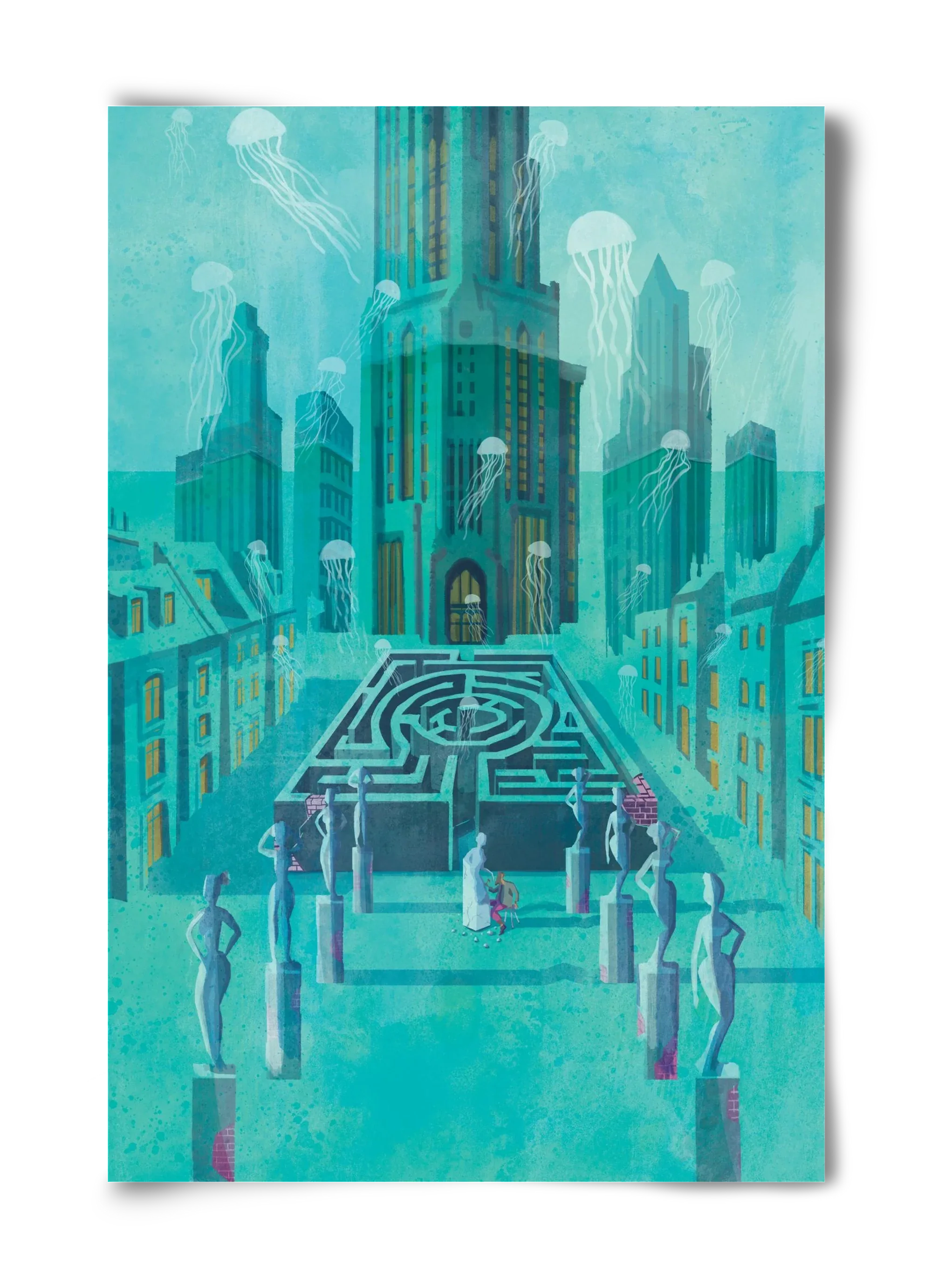 Underwater city - artbridge