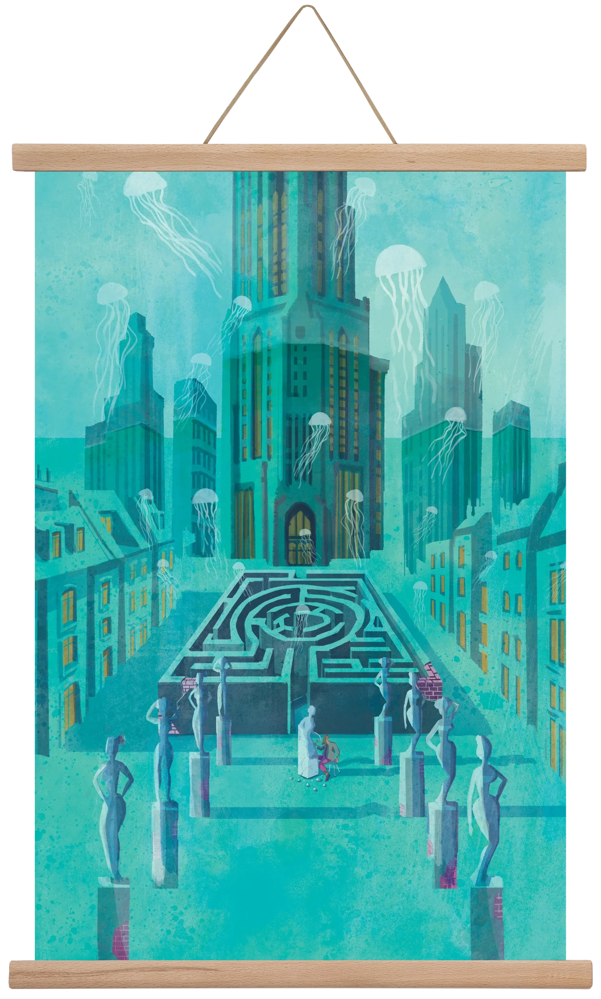 Underwater city - artbridge