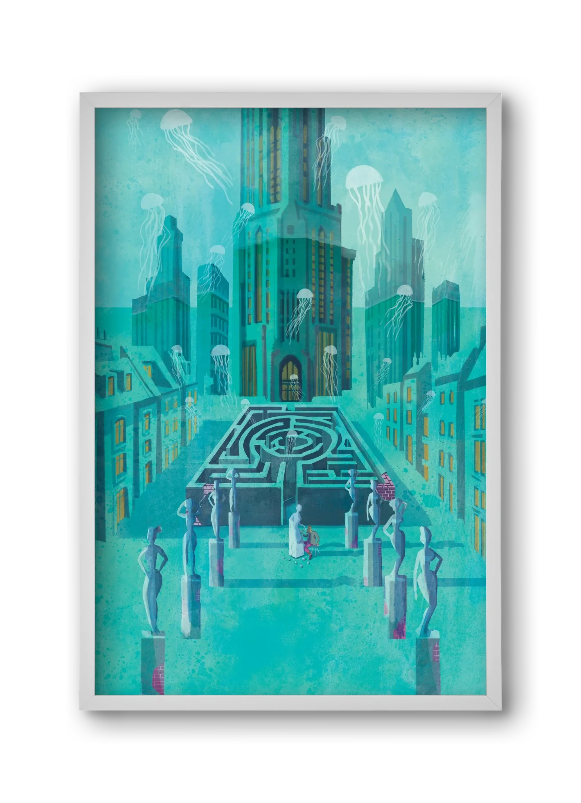 Underwater city - artbridge