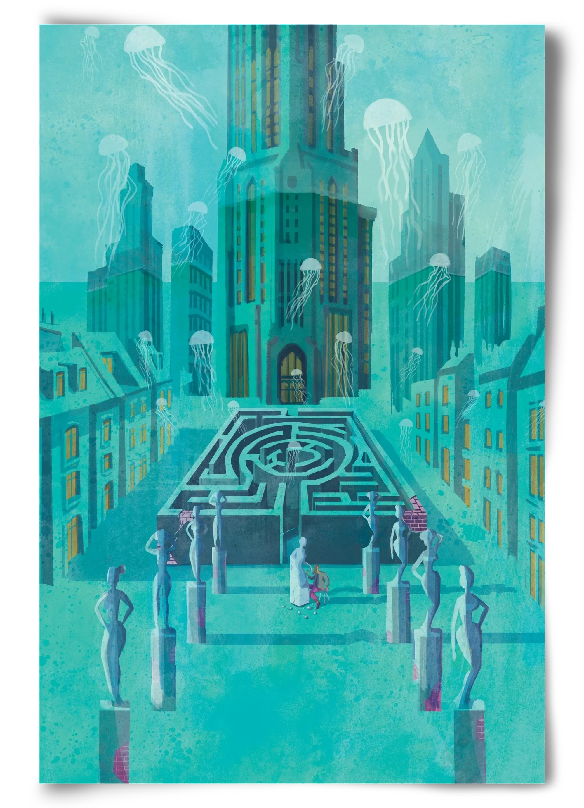 Underwater city - artbridge