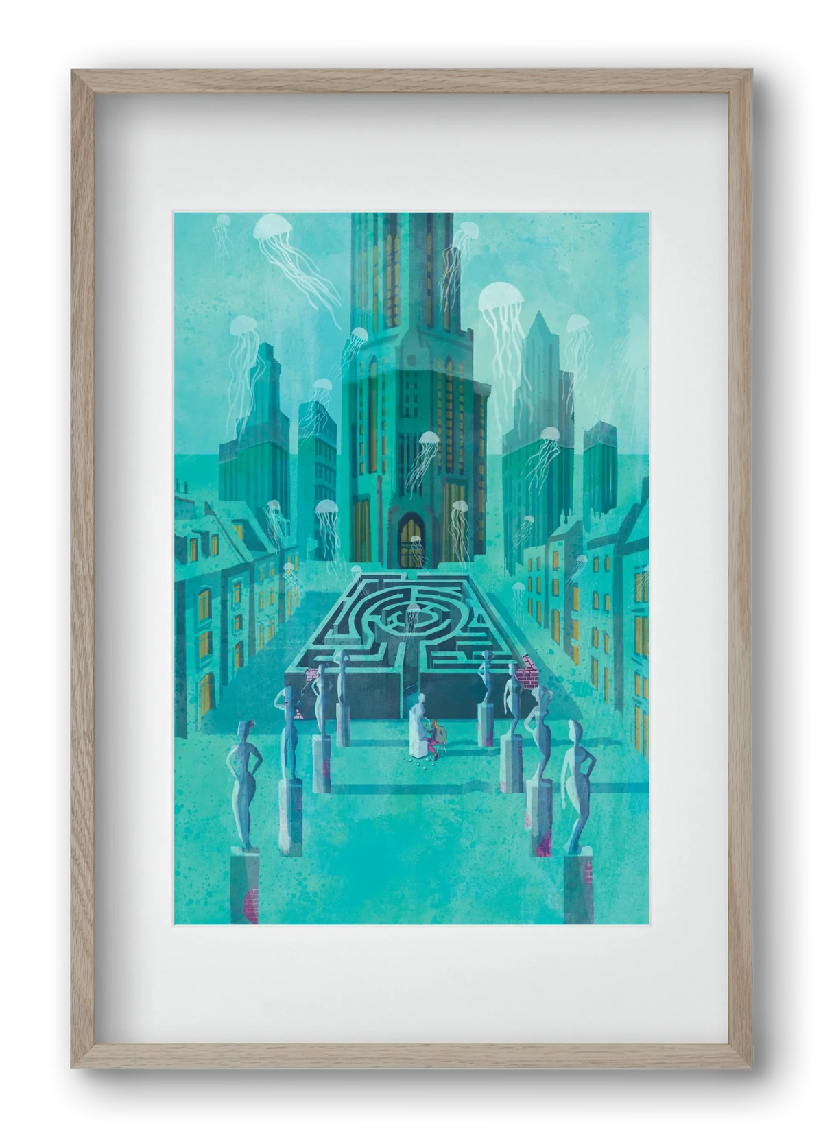 Underwater city - artbridge