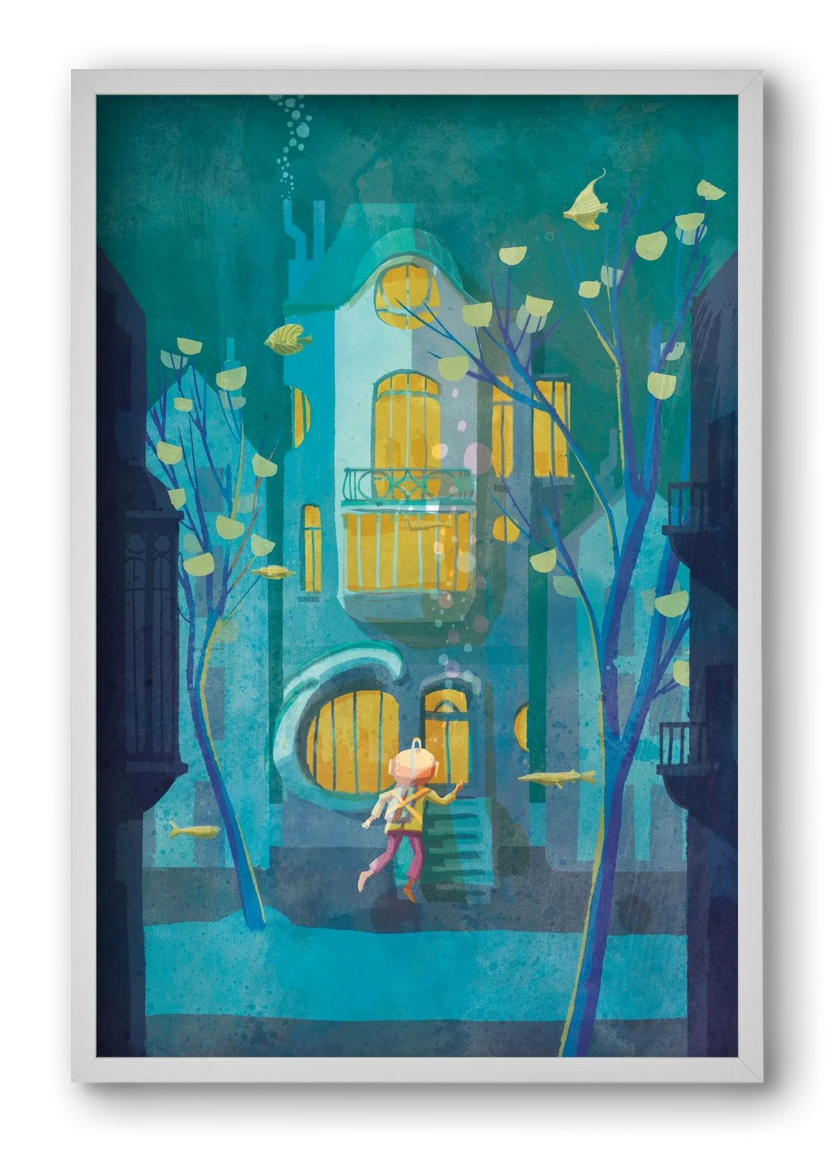 House under water - artbridge