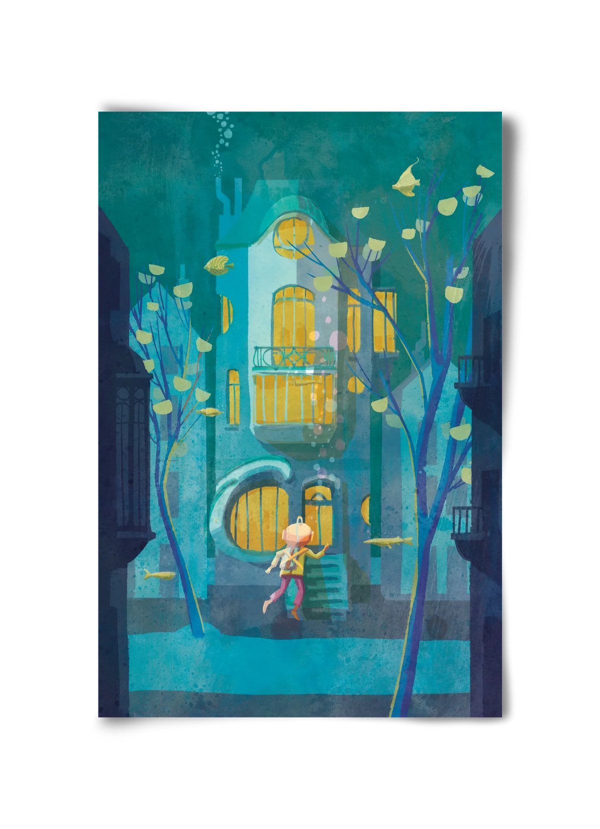 House under water - artbridge