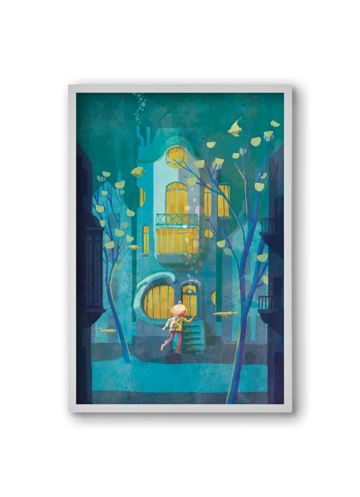 House under water - artbridge