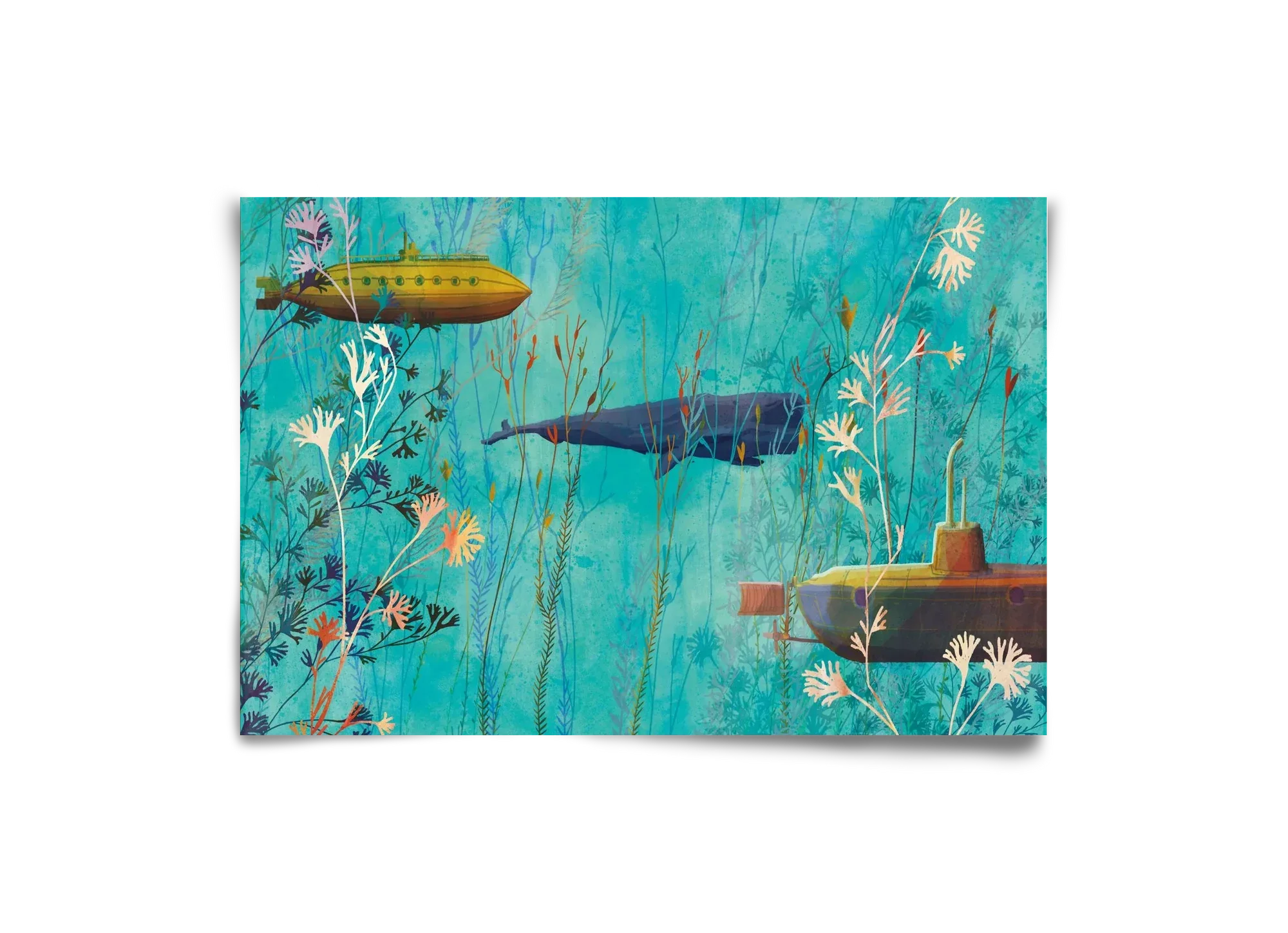 Whales and submarines - artbridge